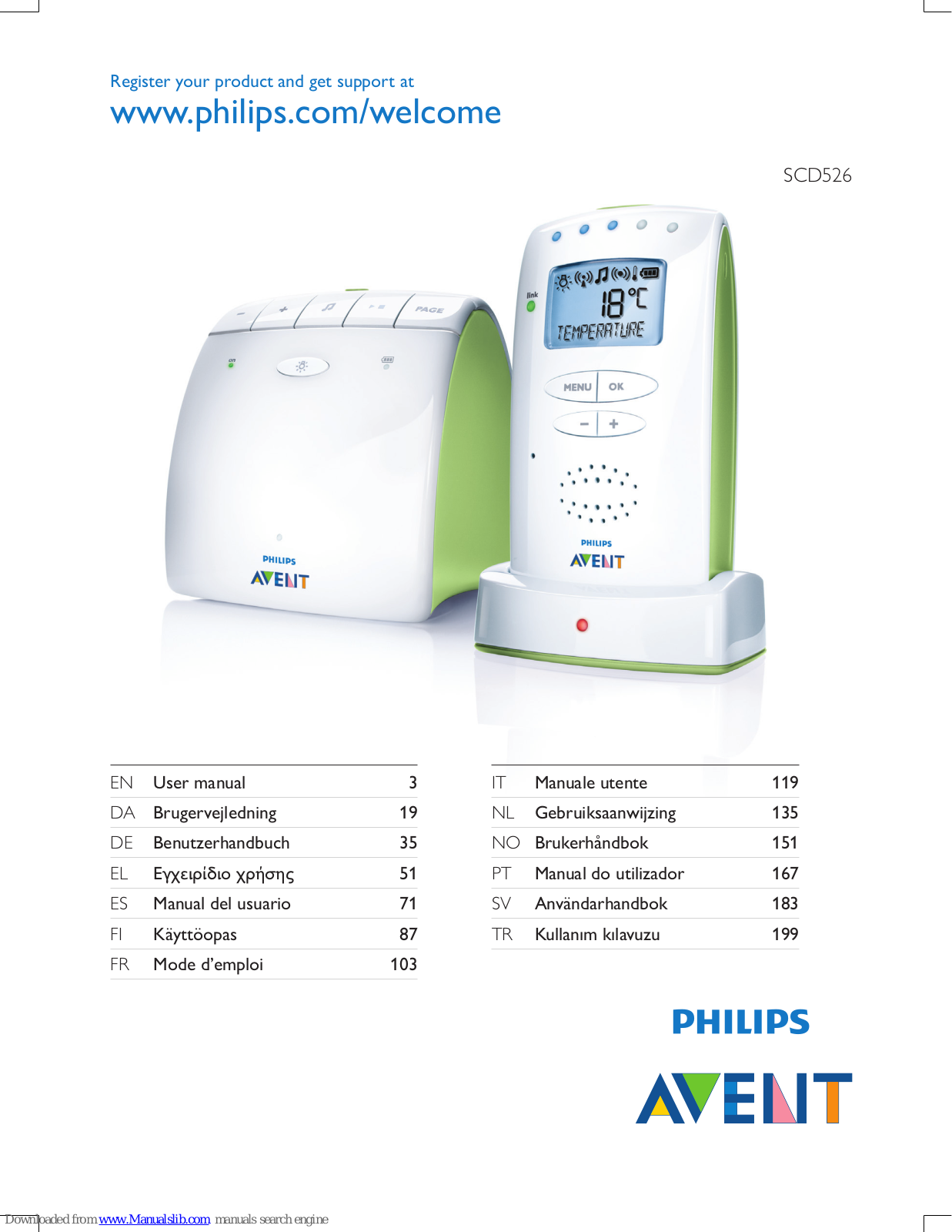 Philips AVENT SCD526 User Manual - ManualMachine.com