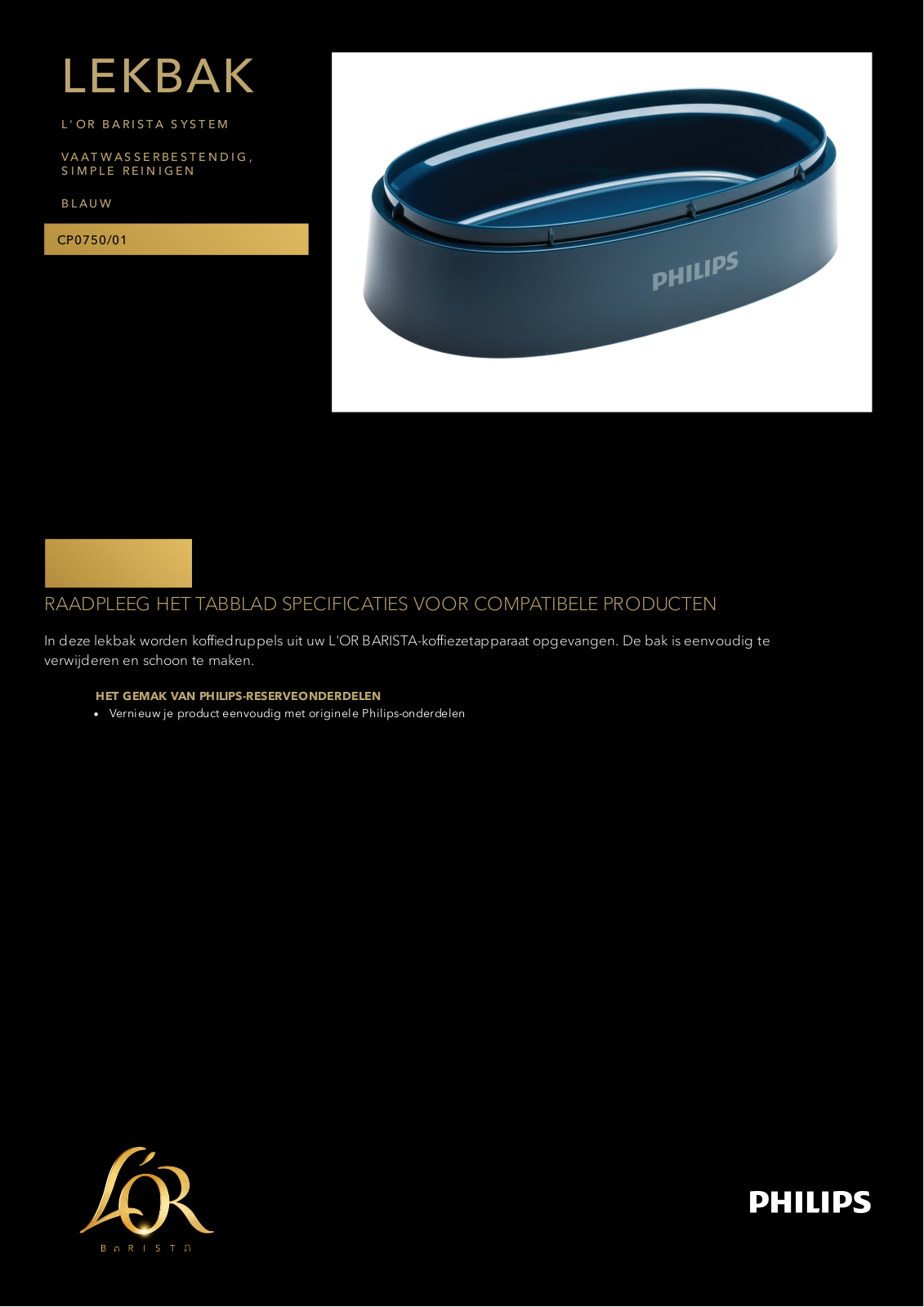 Philips CP0750/01 Leaflet - ManualMachine.com