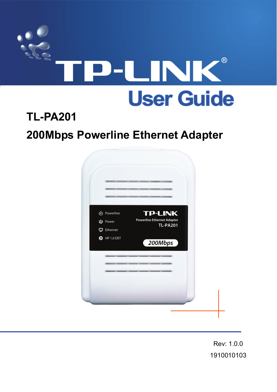 TP-LINK TL-PA201 User Manual