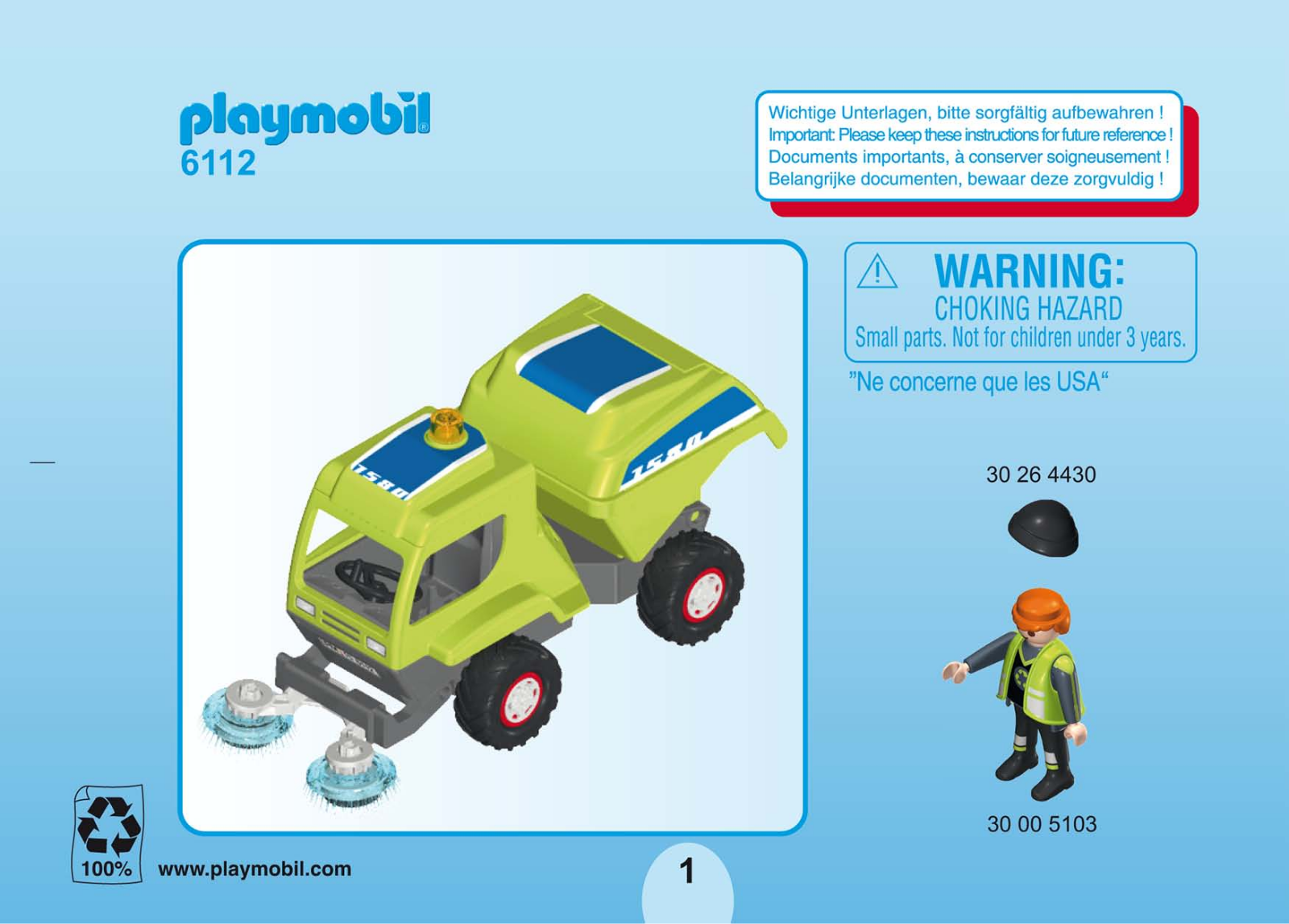 Playmobil 6112 Instructions