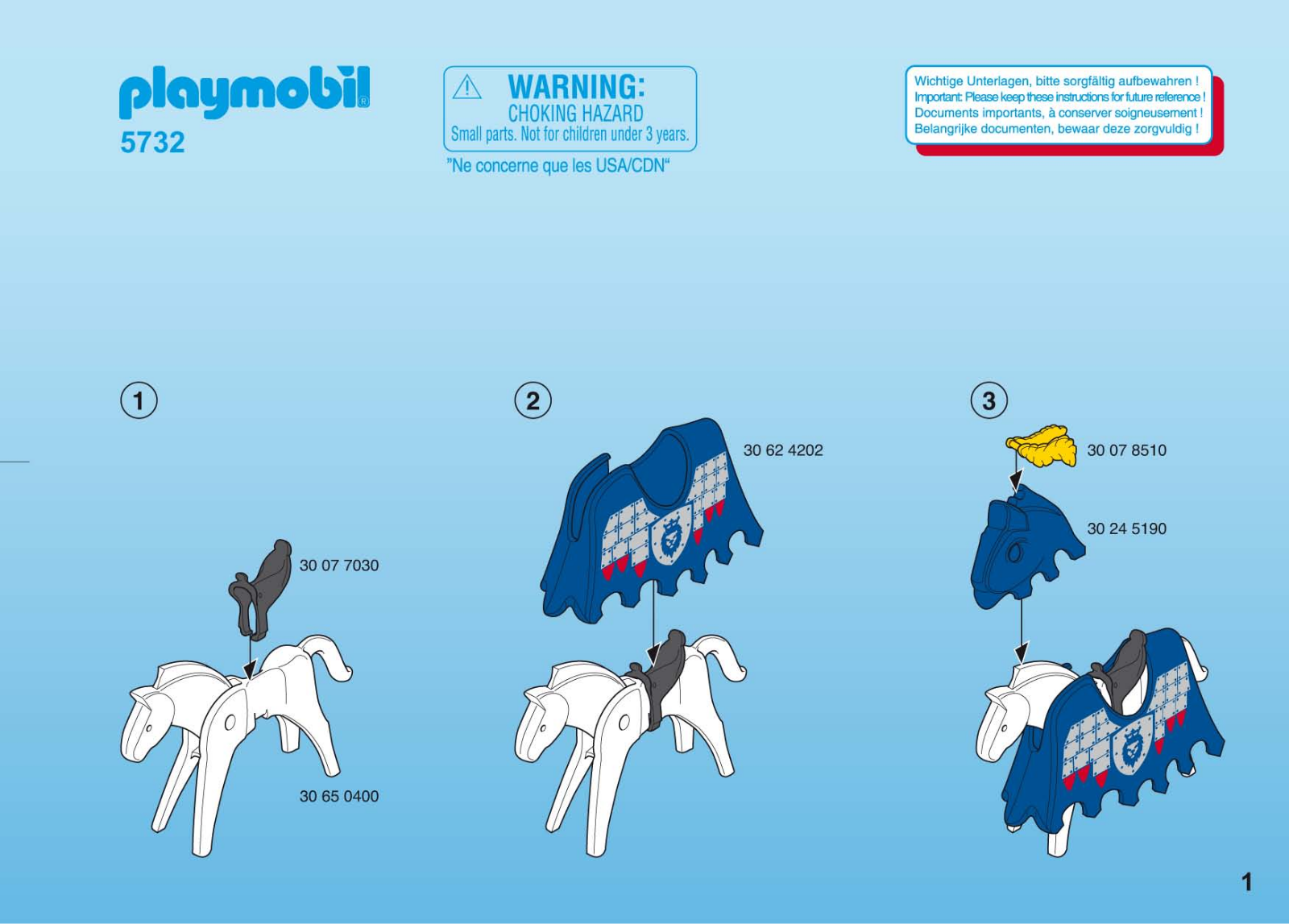 Playmobil 5732 Instructions