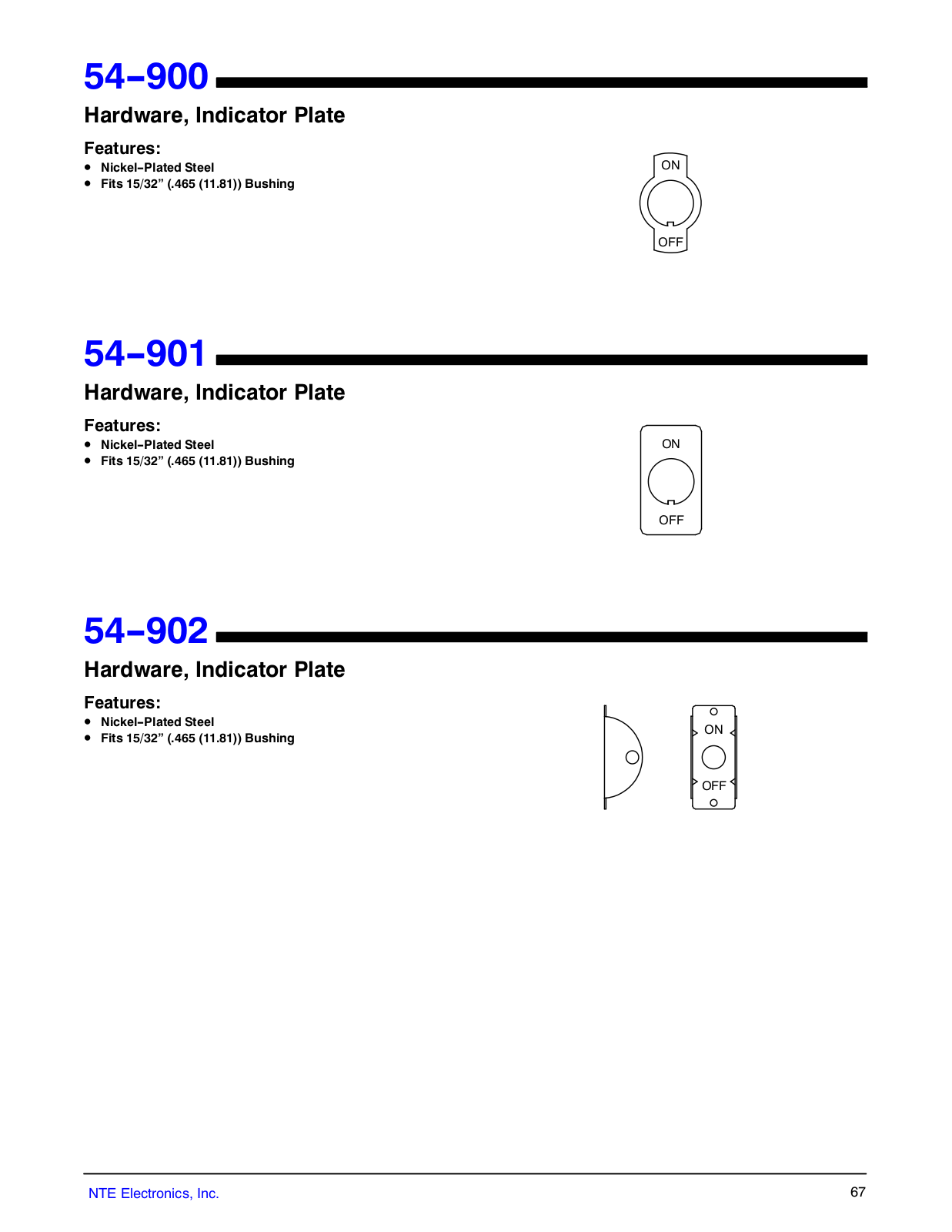 Datasheet 54 Datasheet (NTE Electronics) - ManualMachine.com