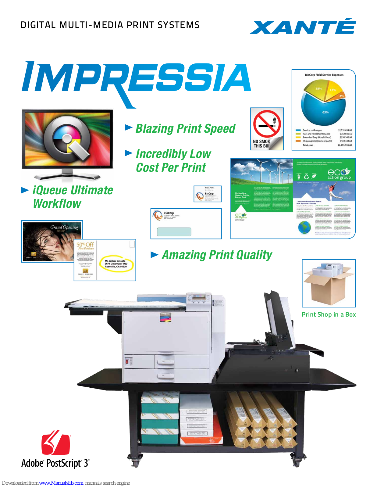 Xante IMPRESSIA Specifications