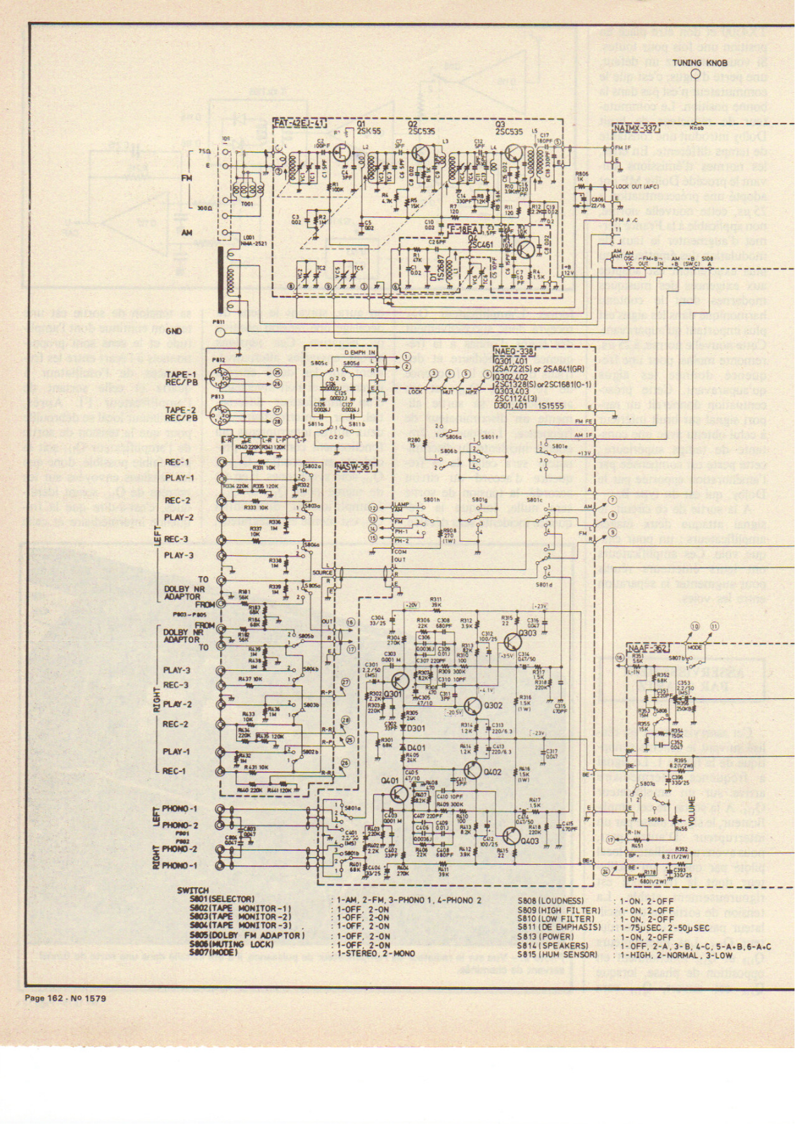 Onkyo 4500 Schematic