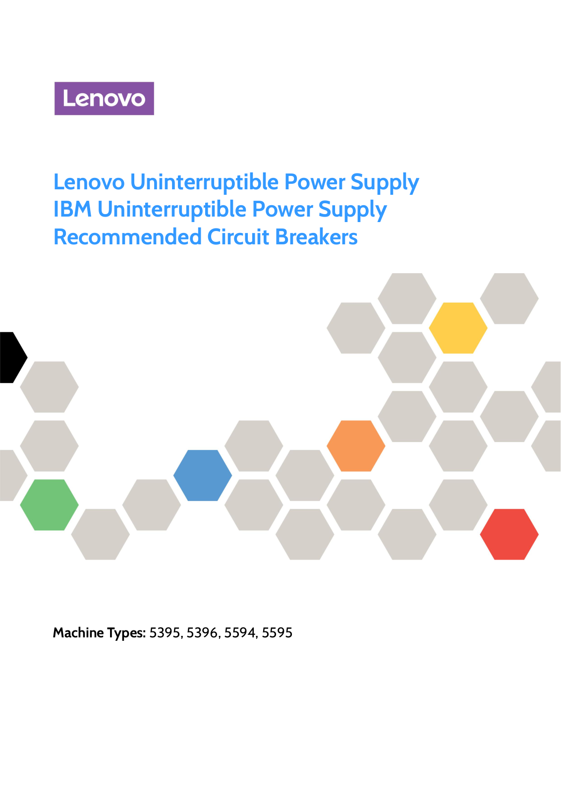 Lenovo IBM Uninterruptible Power Supply User Manual