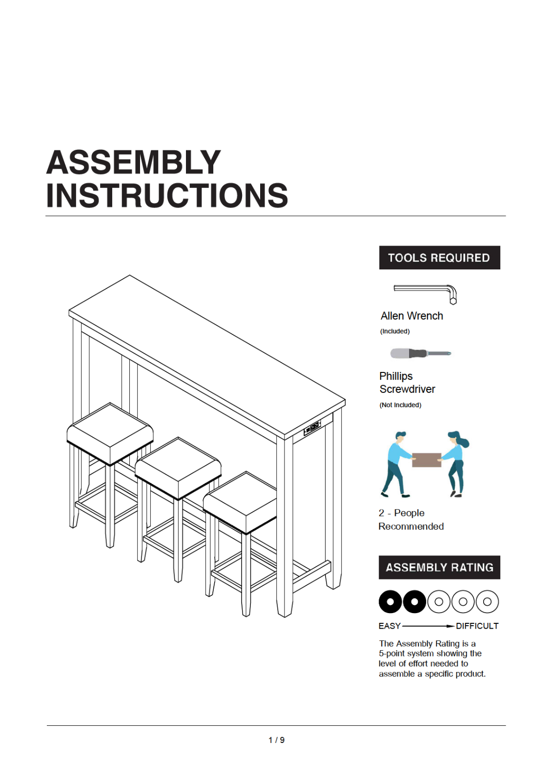 Foundry Select W003017543 Installation & Assembly - ManualMachine.com