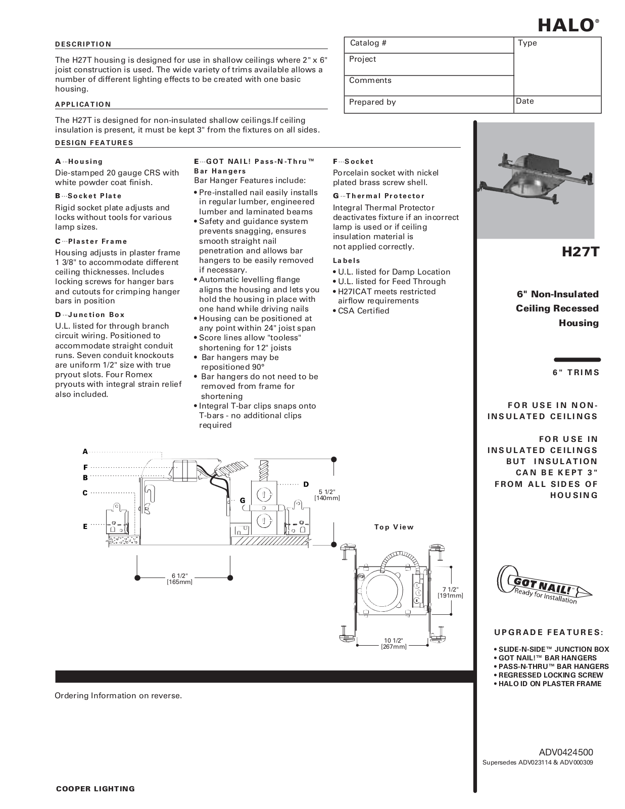 Halo CPK1263 Specifications - ManualMachine.com