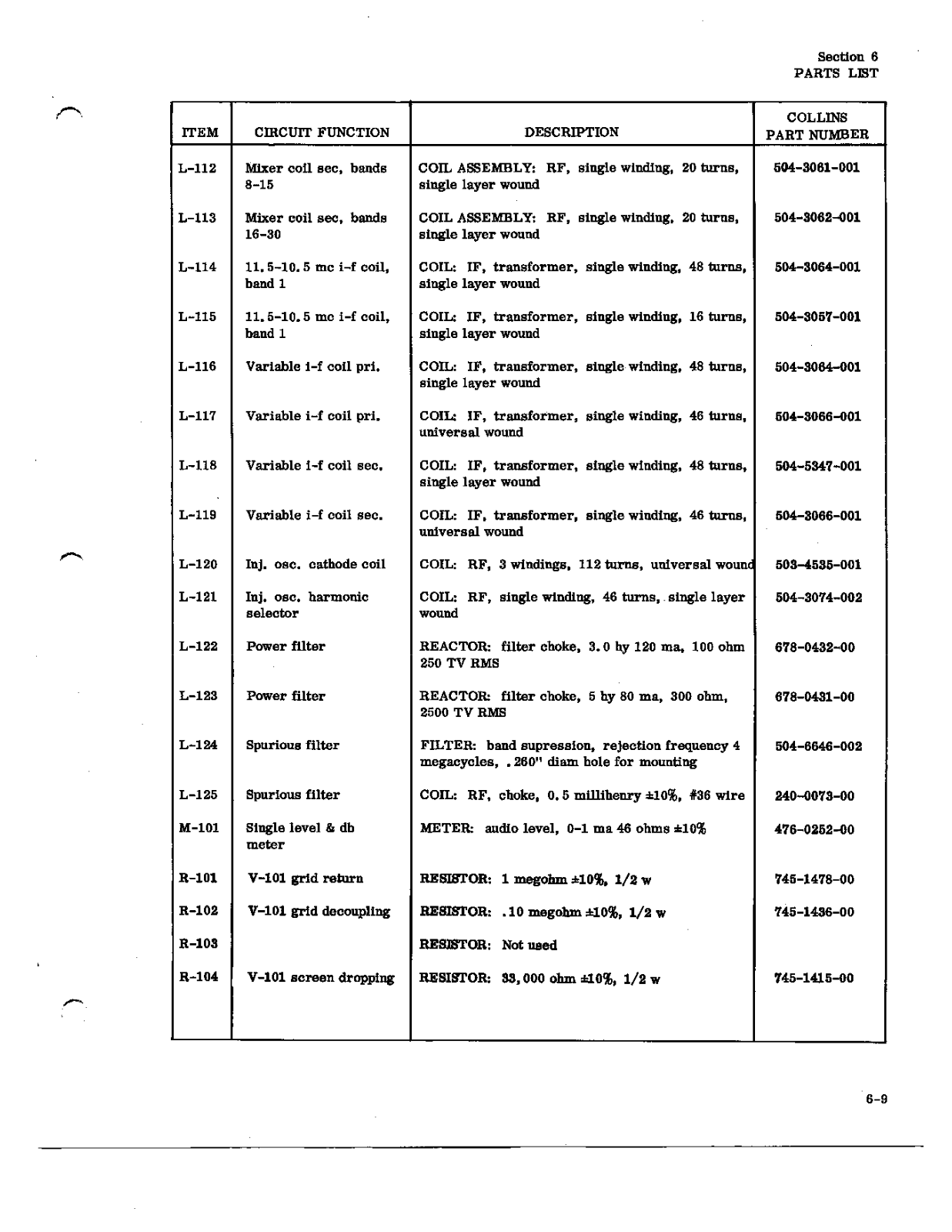 COLLINS 51J-4 User Manual (PAGE 58)