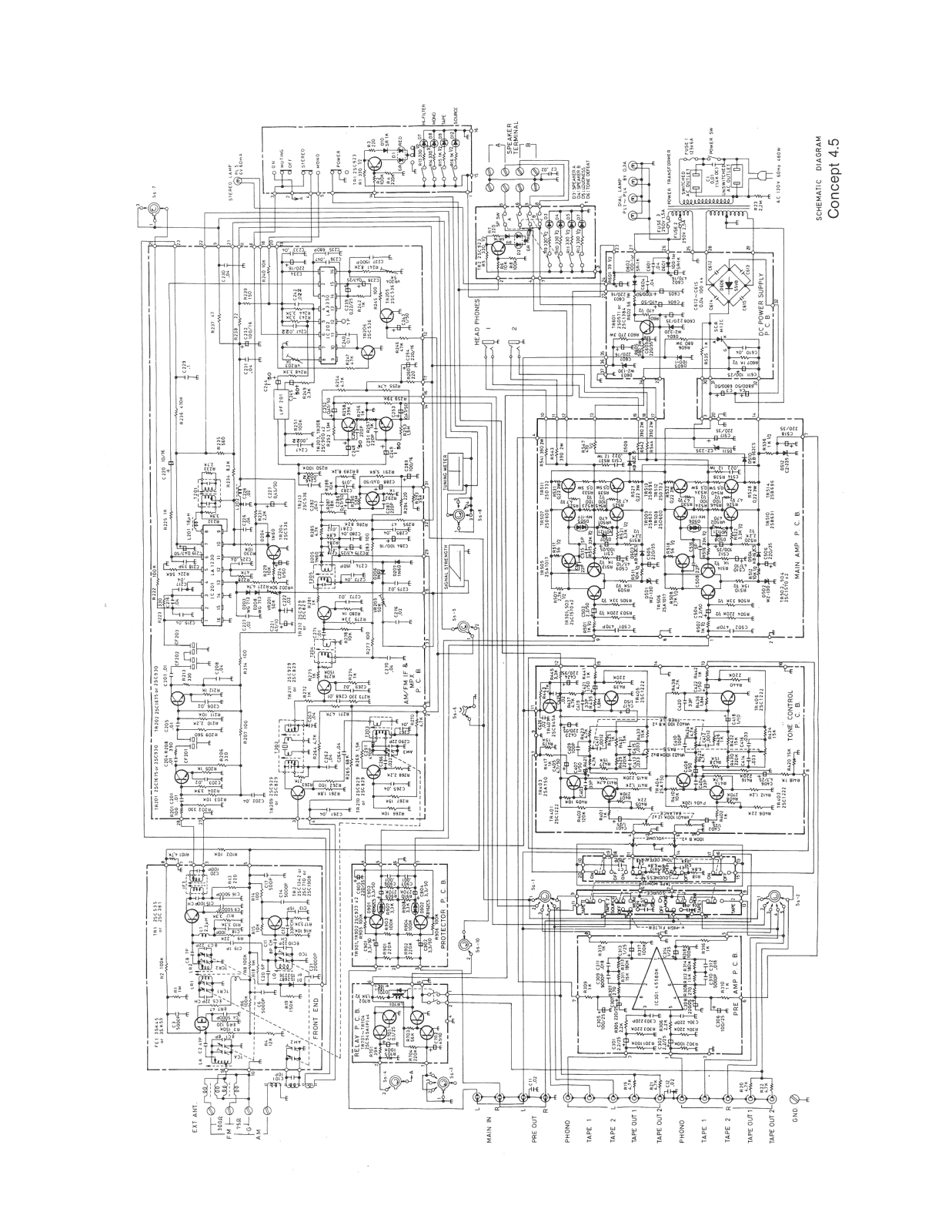 Concertone 4.5 Schematic