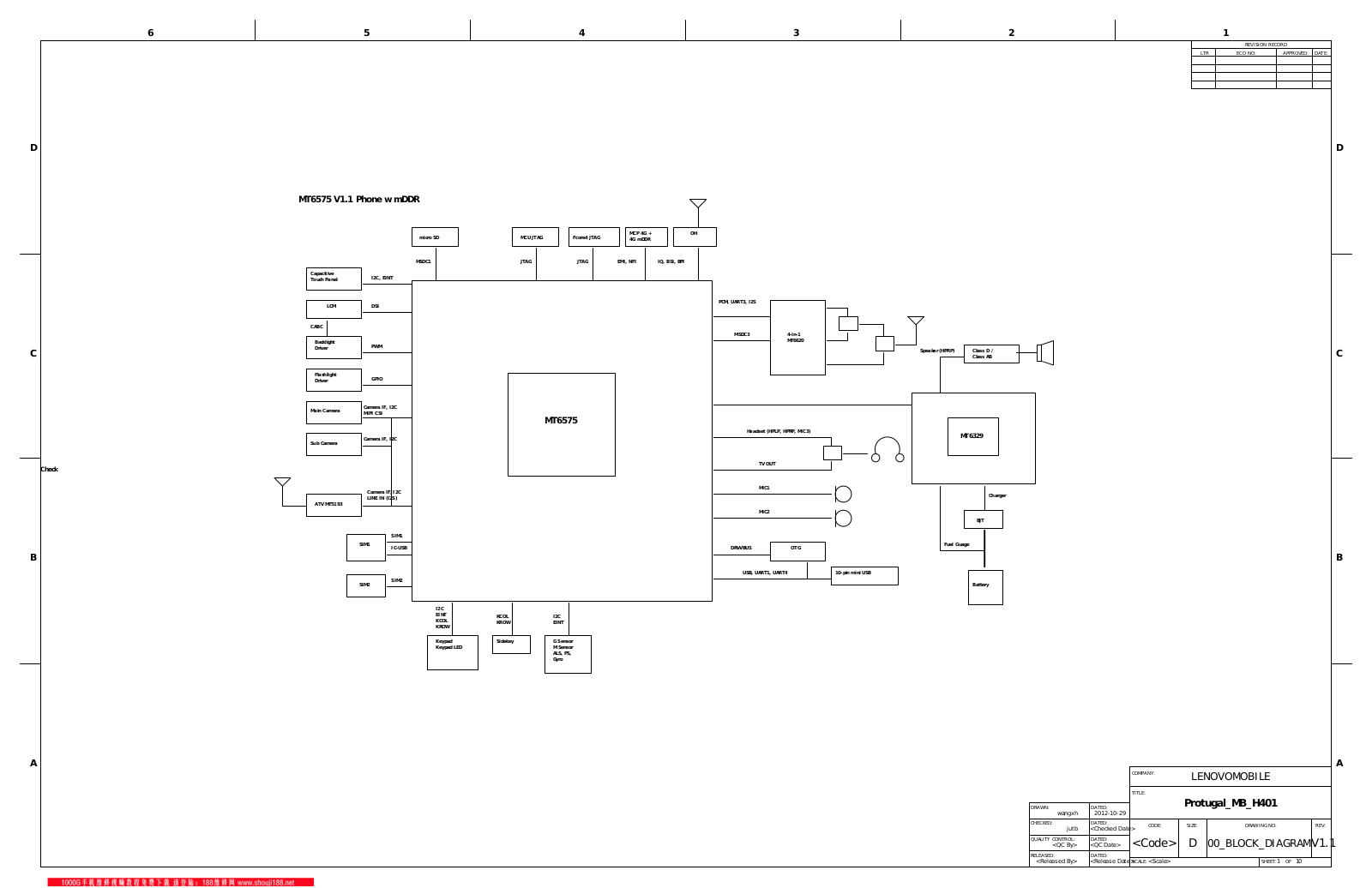 Lenovo MB H401 schematics