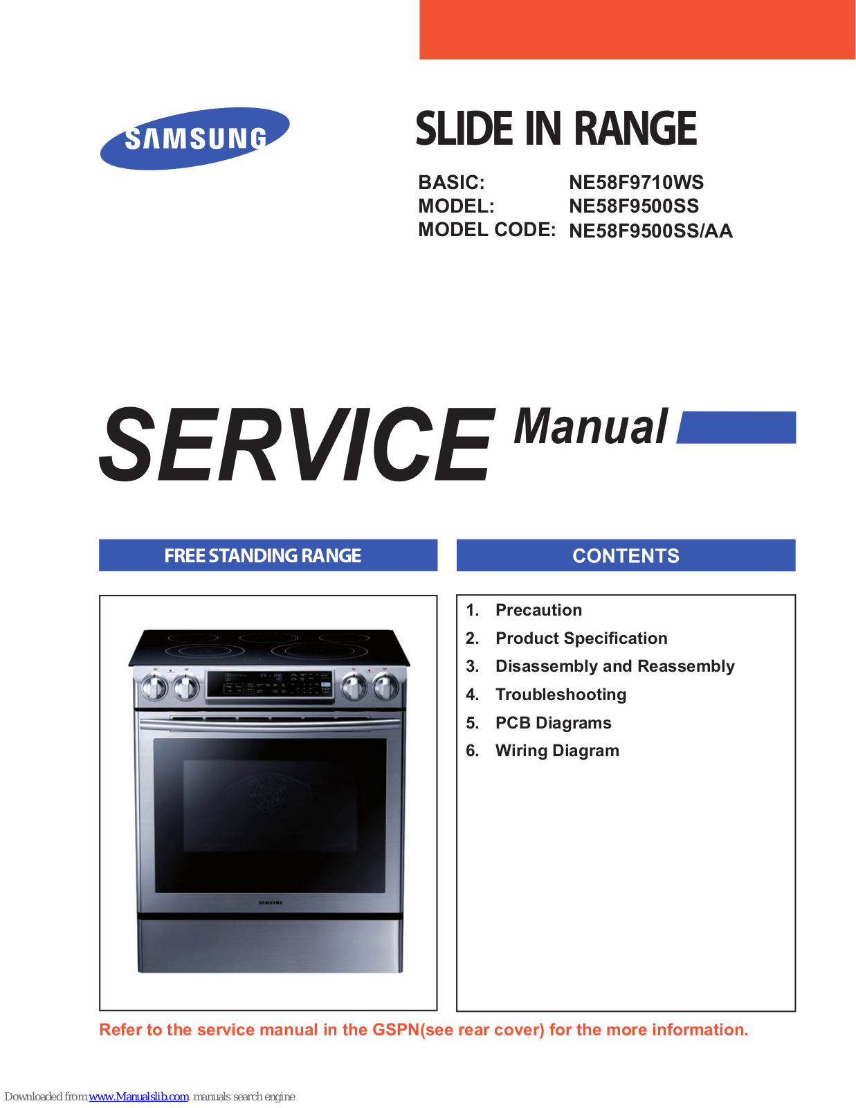 Samsung NE58F9500SS Service Manual