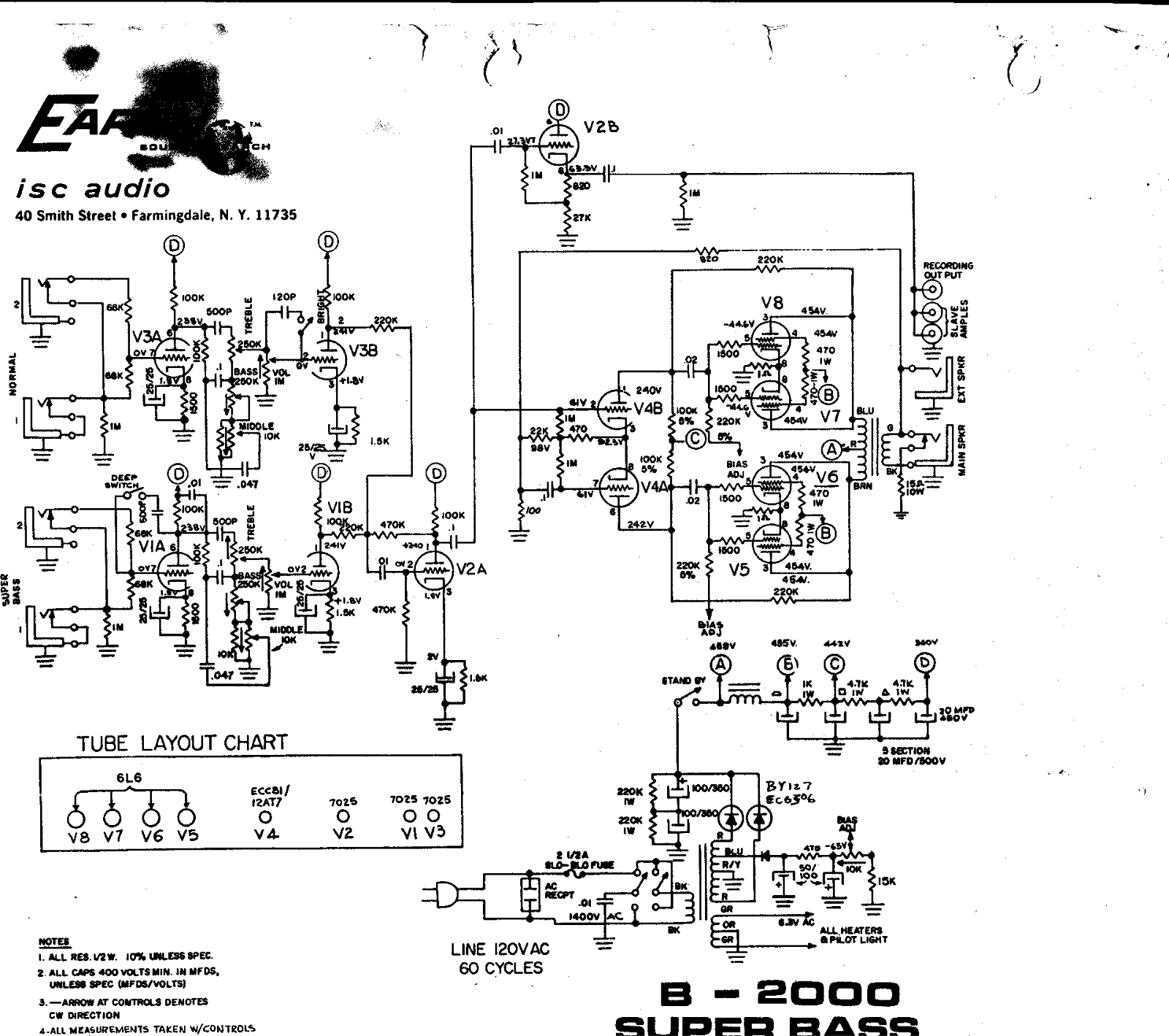 Earth b2000 schematic