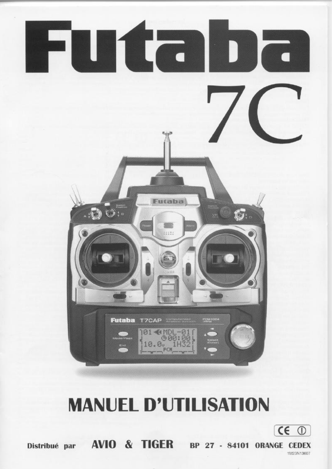 FUTABA 7C, T7CAP User Manual