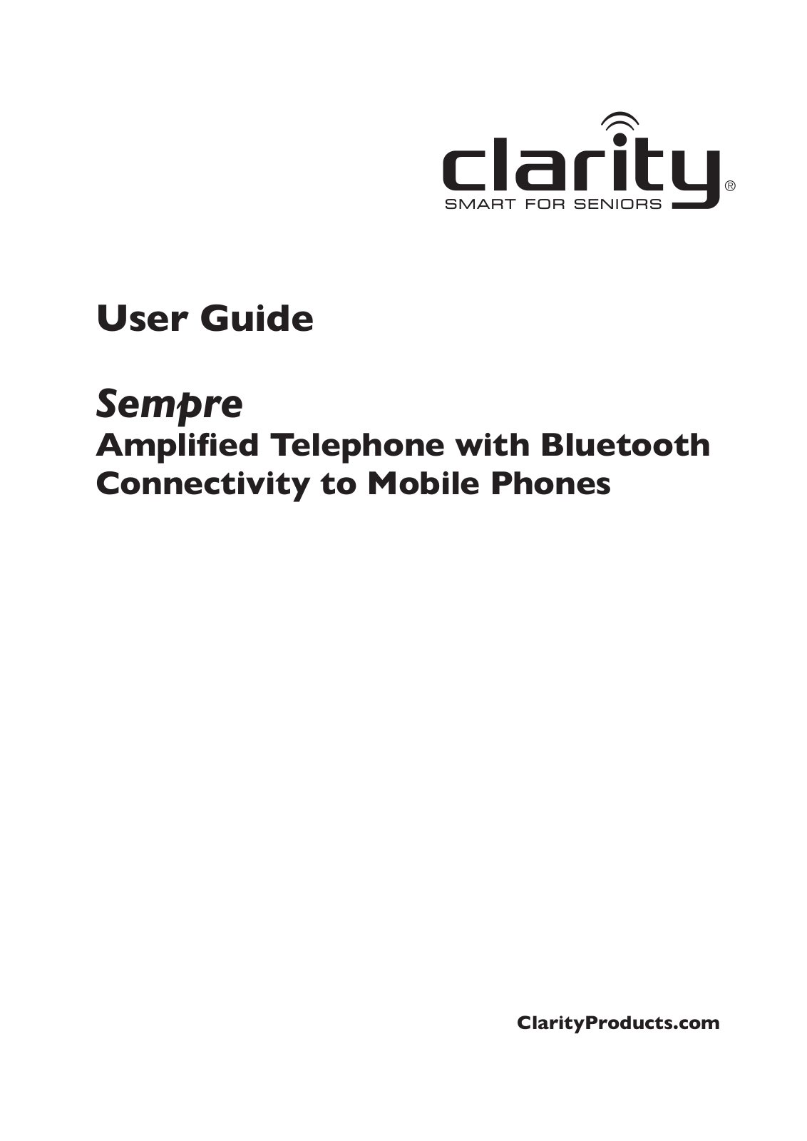 Plantronics SEMPRE User Manual