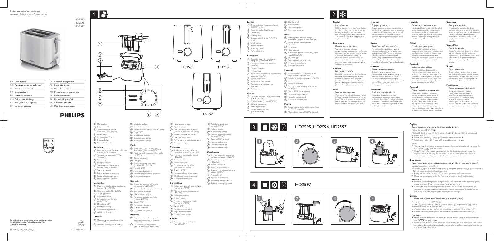 Philips HD2597 User Manual