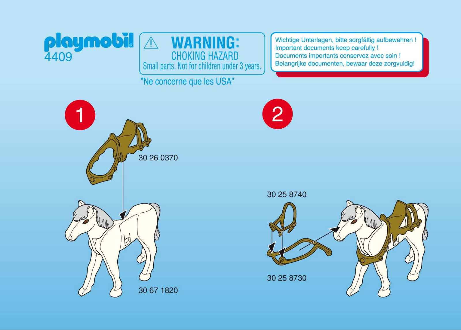 Playmobil 4409 Instructions