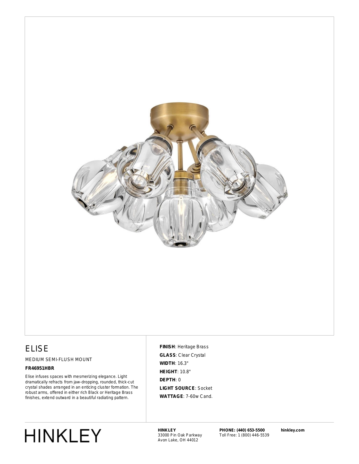 Fredrick Ramond EALF1485 Specifications - ManualMachine.com