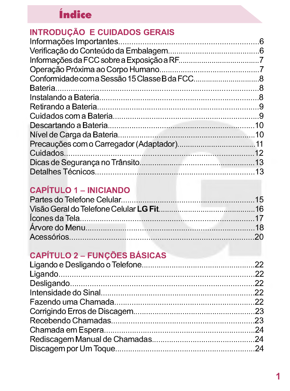 Lg MD2330 User Manual