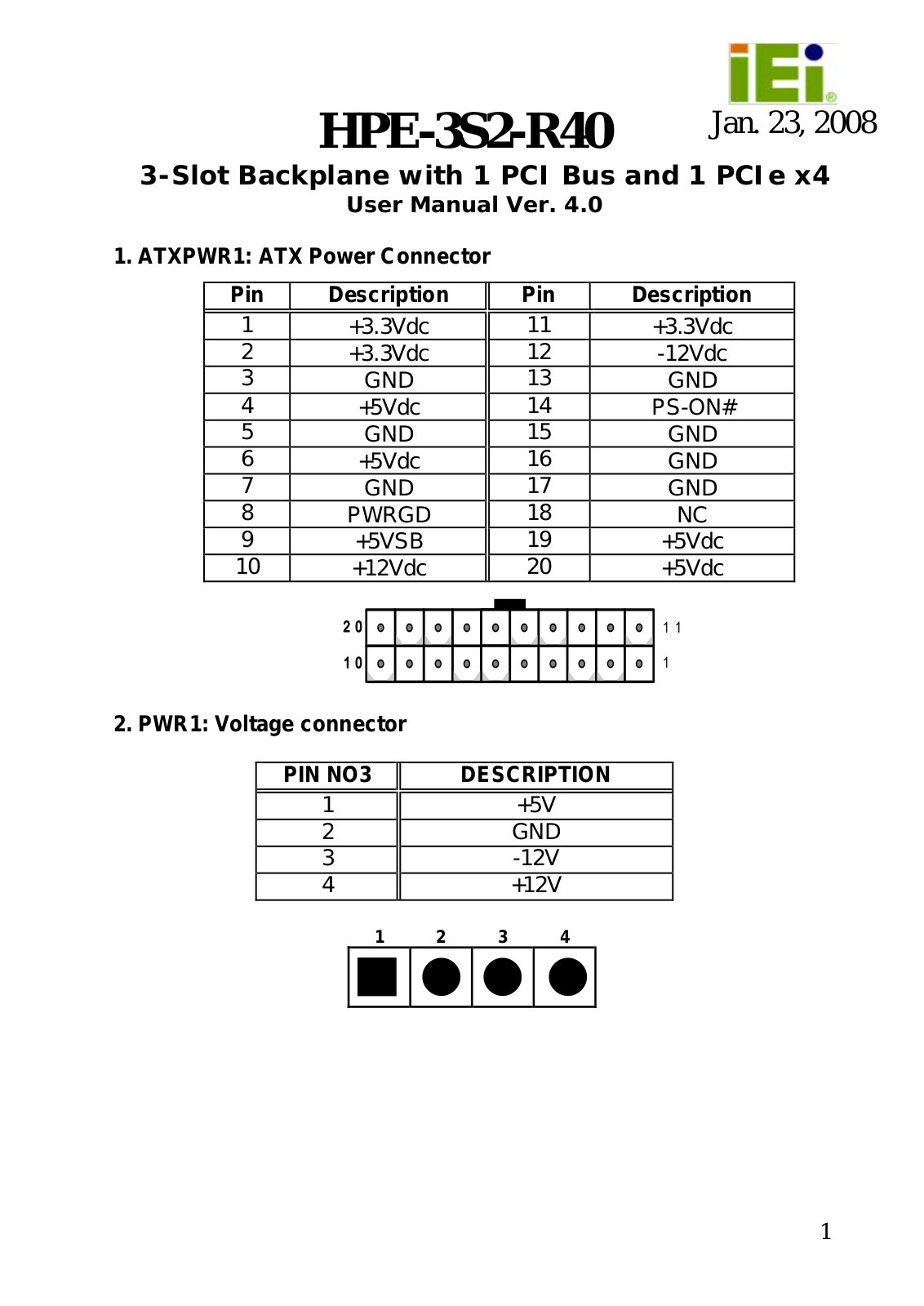 IEI Integration HPE-3S2 User Manual