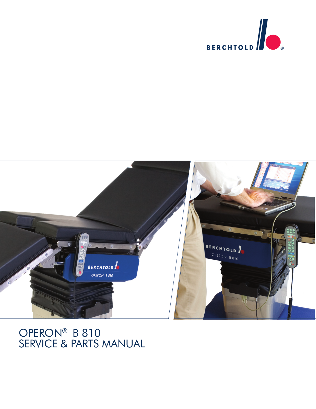 Berchtold Operon B-810 Service manual