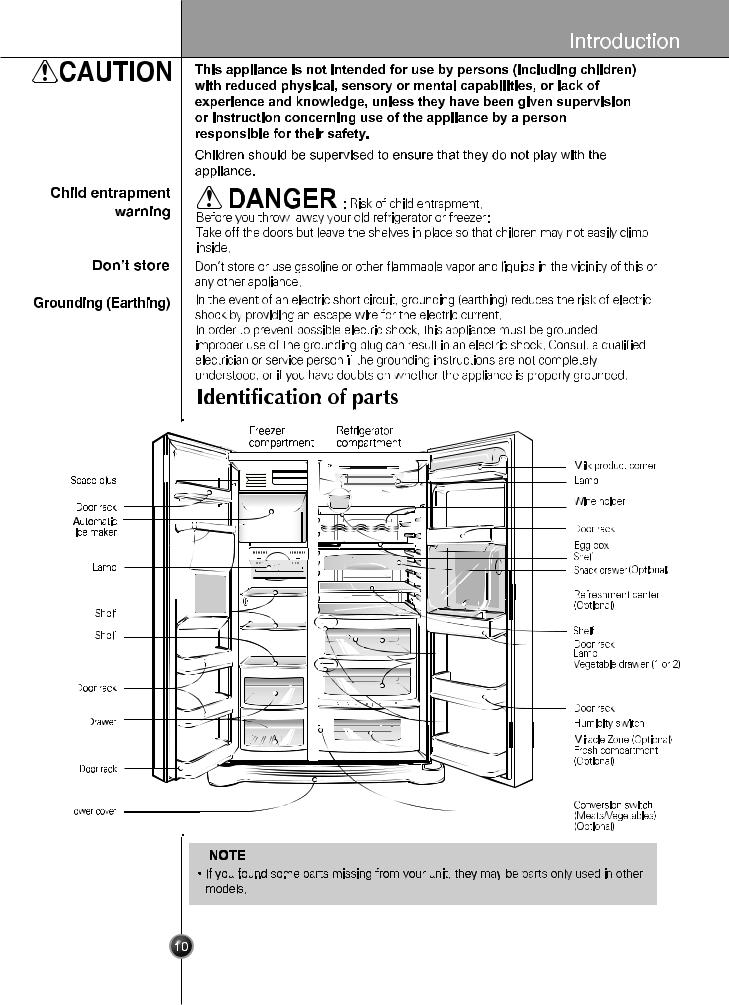 LG GR-L207BSK Owner’s Manual