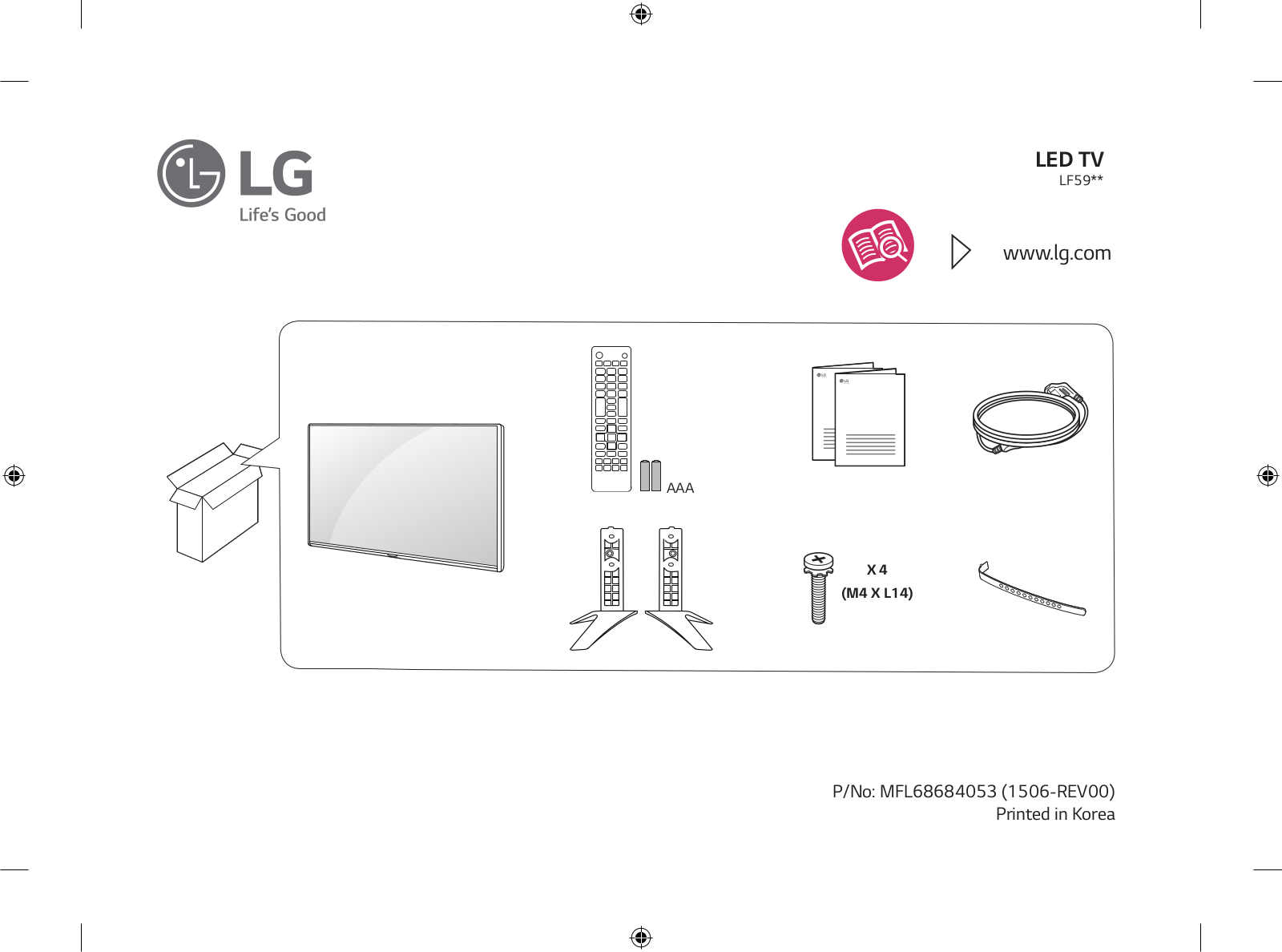 LG 43LF590T Owner’s Manual