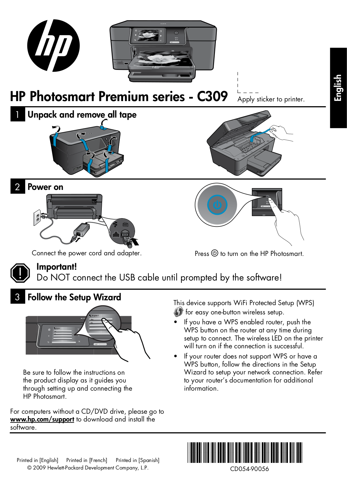 HP Photosmart Premium - C309g Reference Guide