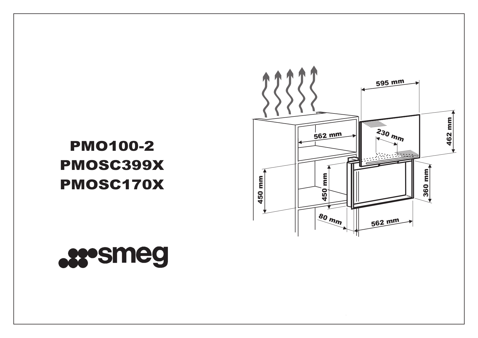 Smeg PMOSC399X, PMOSC170X, PMO100-2 User Manual