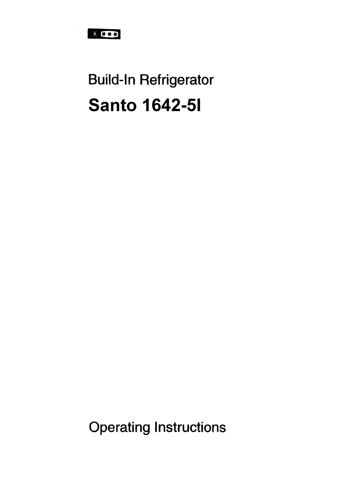 AEG-Electrolux S1642-1I, S1642-4IGB, S1642-1IGB User Manual