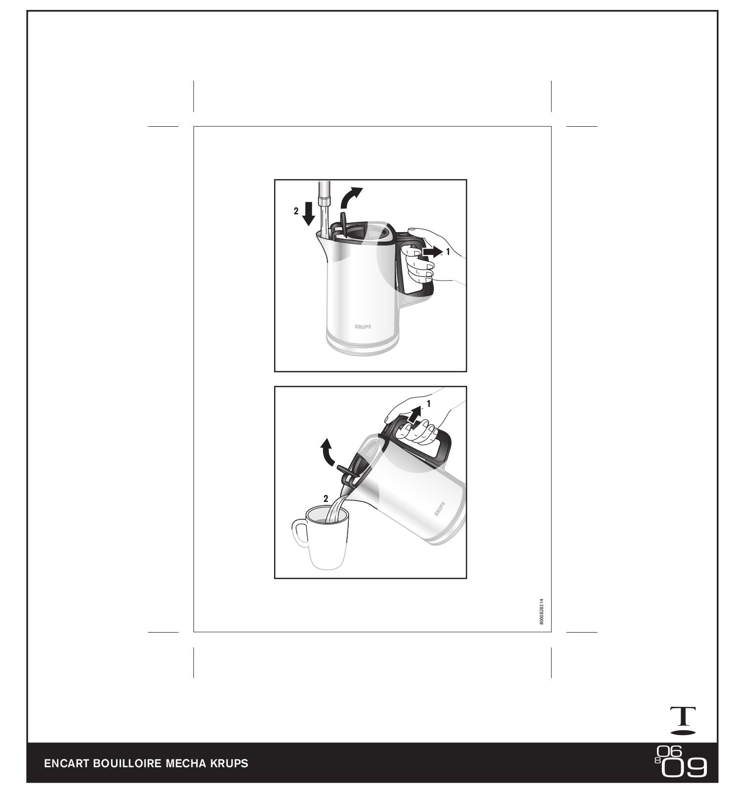 KRUPS BW500C User Manual