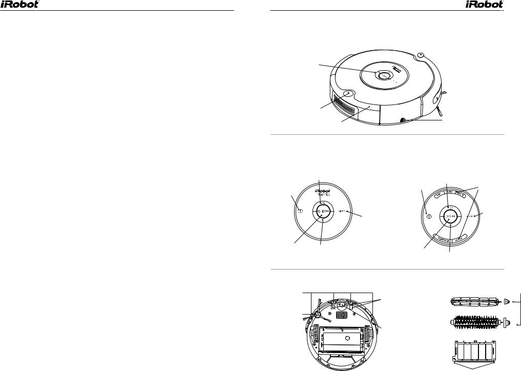 iRobot Roomba 605 User Manual