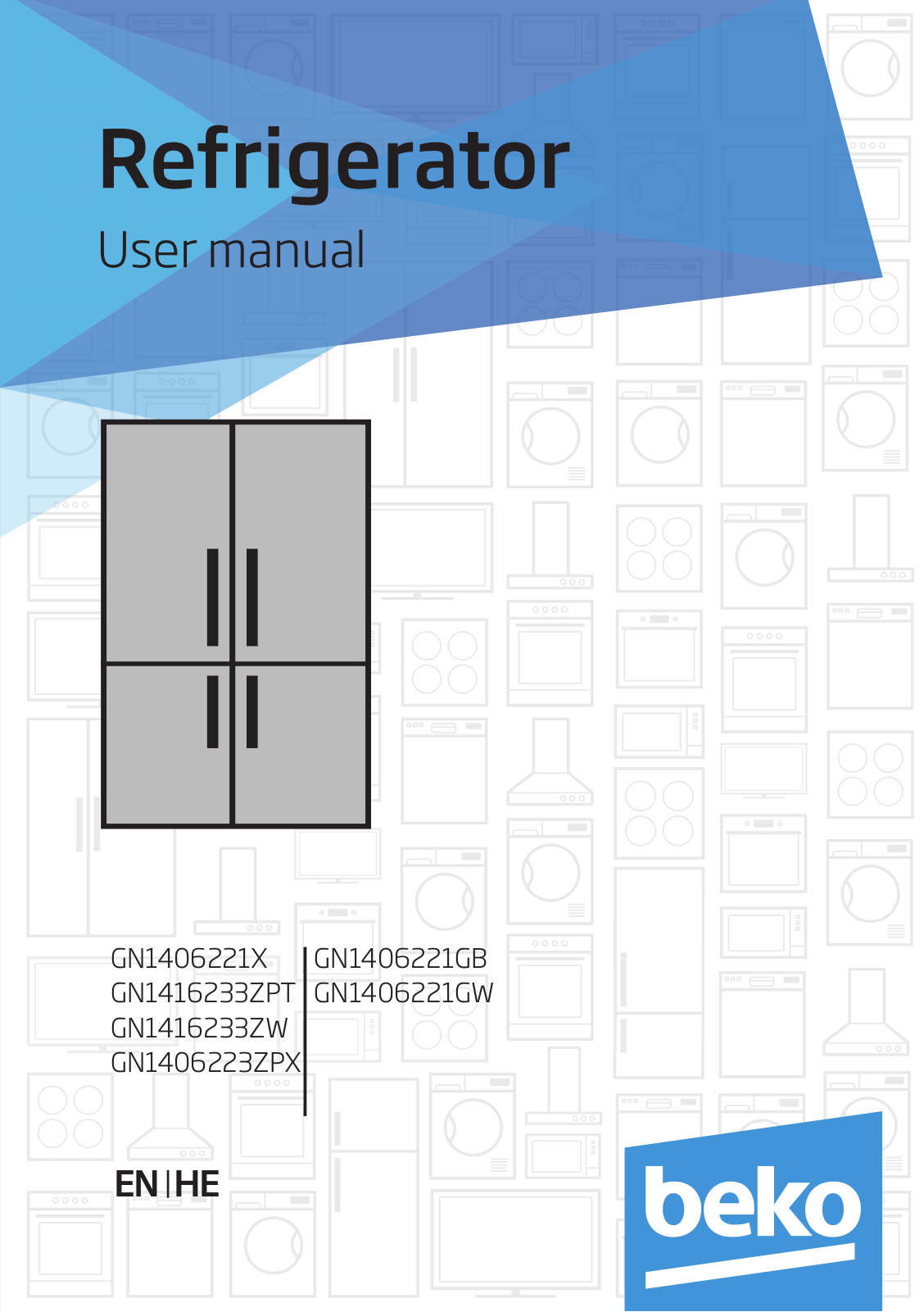 Beko GN1406221X, GN1416233ZPT, GN1416233ZW, GN1406223ZPX, GN1406221GB User manual