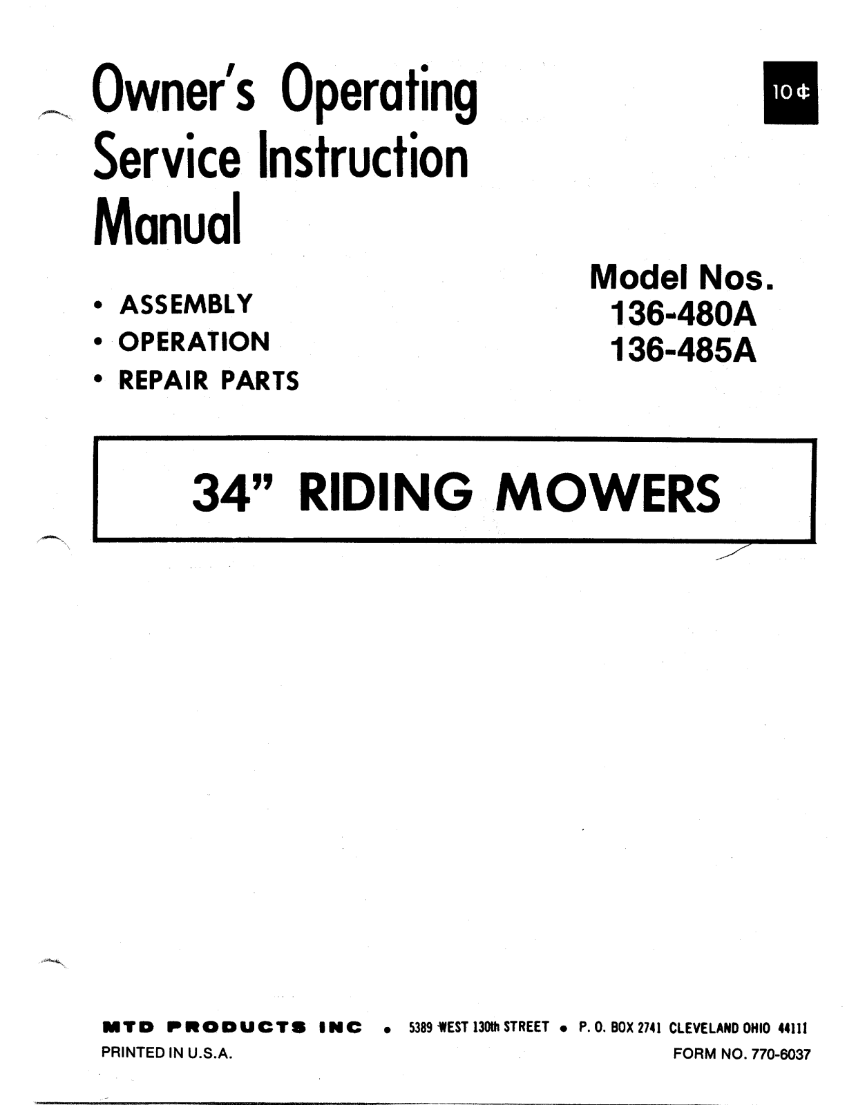 ASUS 136-485A User Manual