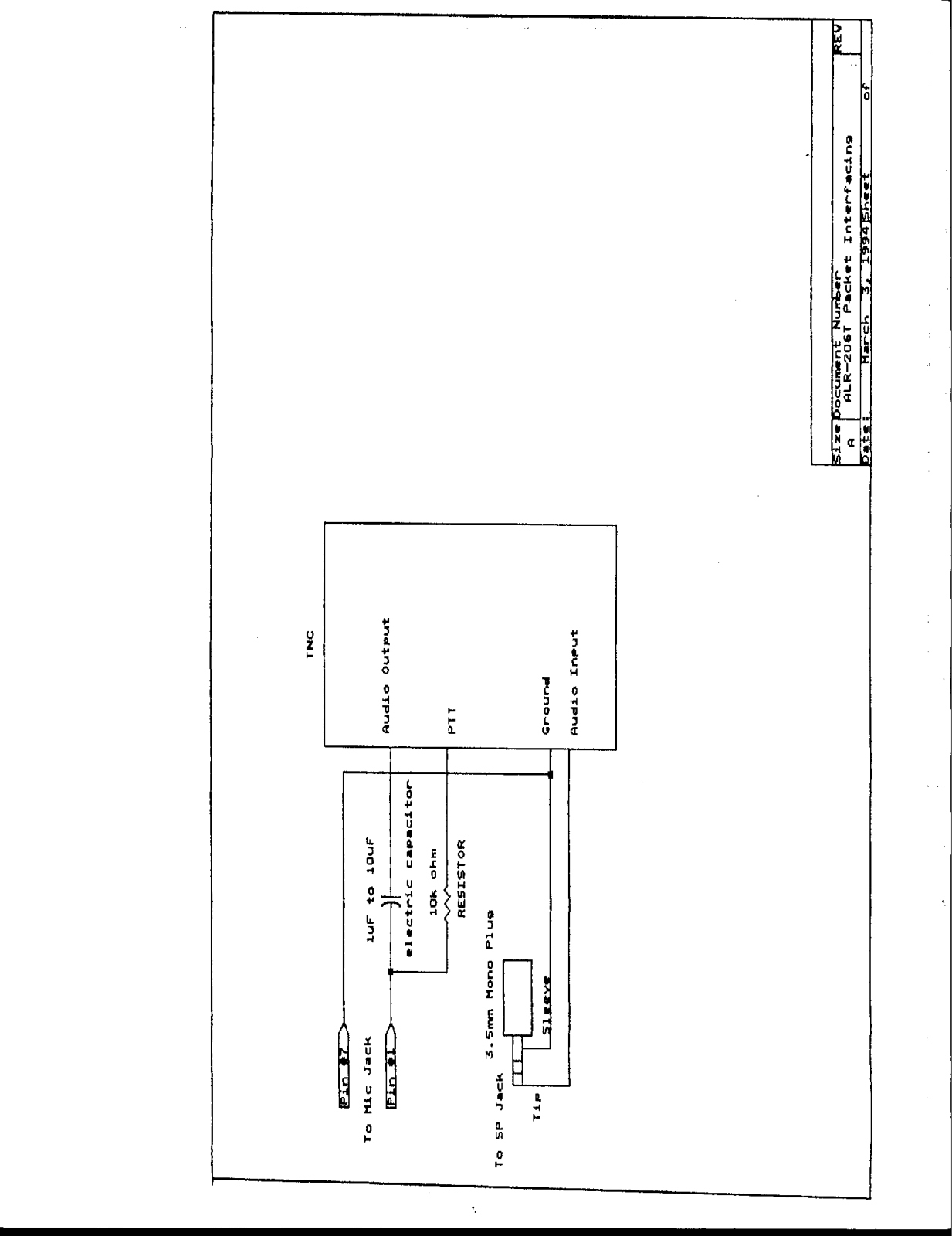 Alinco ALR-206T Instruction Manual