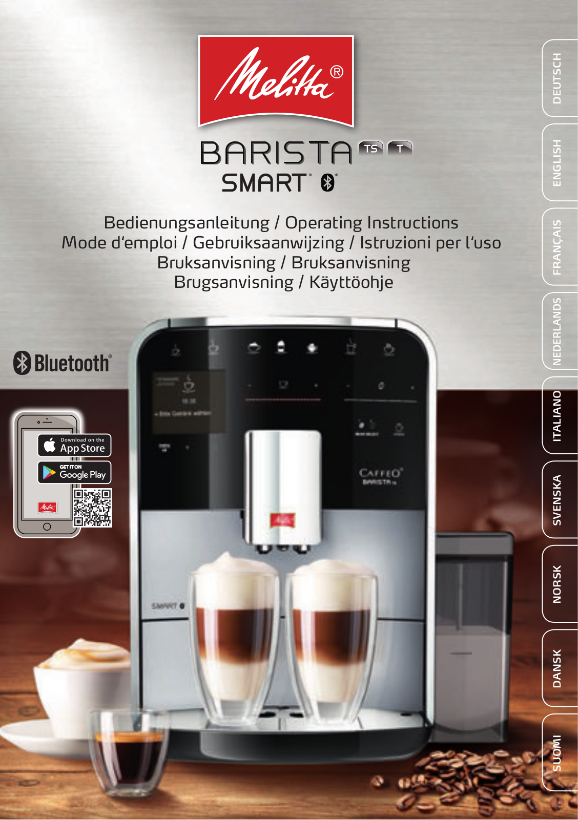 Melitta BARISTA TS, BARISTA T Instruction Manual