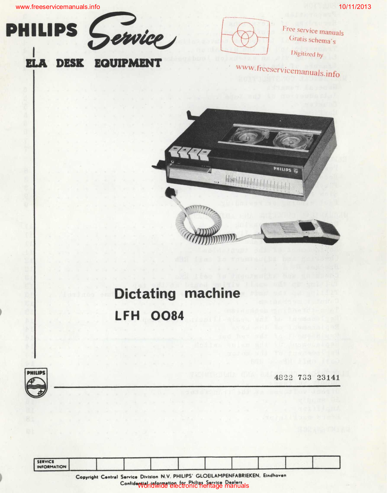 Philips _lfh_0084 Datasheet - ManualMachine.com