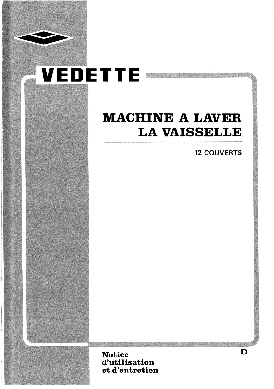 VEDETTE E3033 User Manual