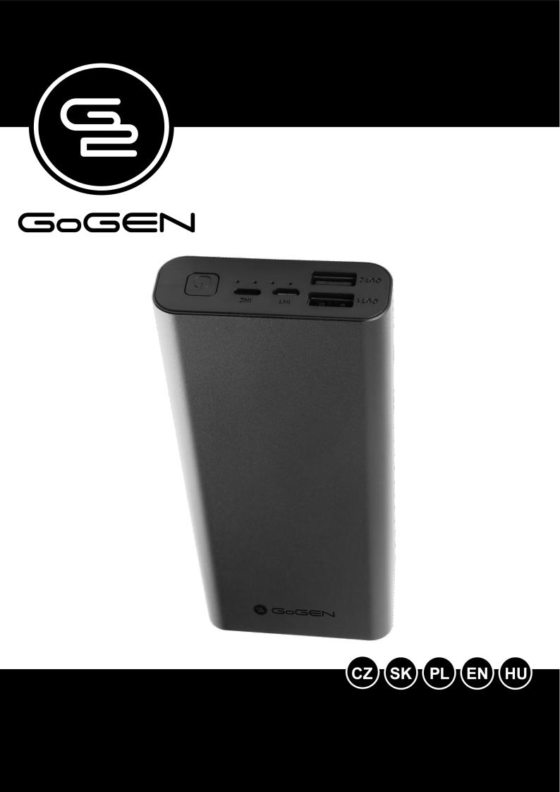 GoGEN PB200004GR User Manual