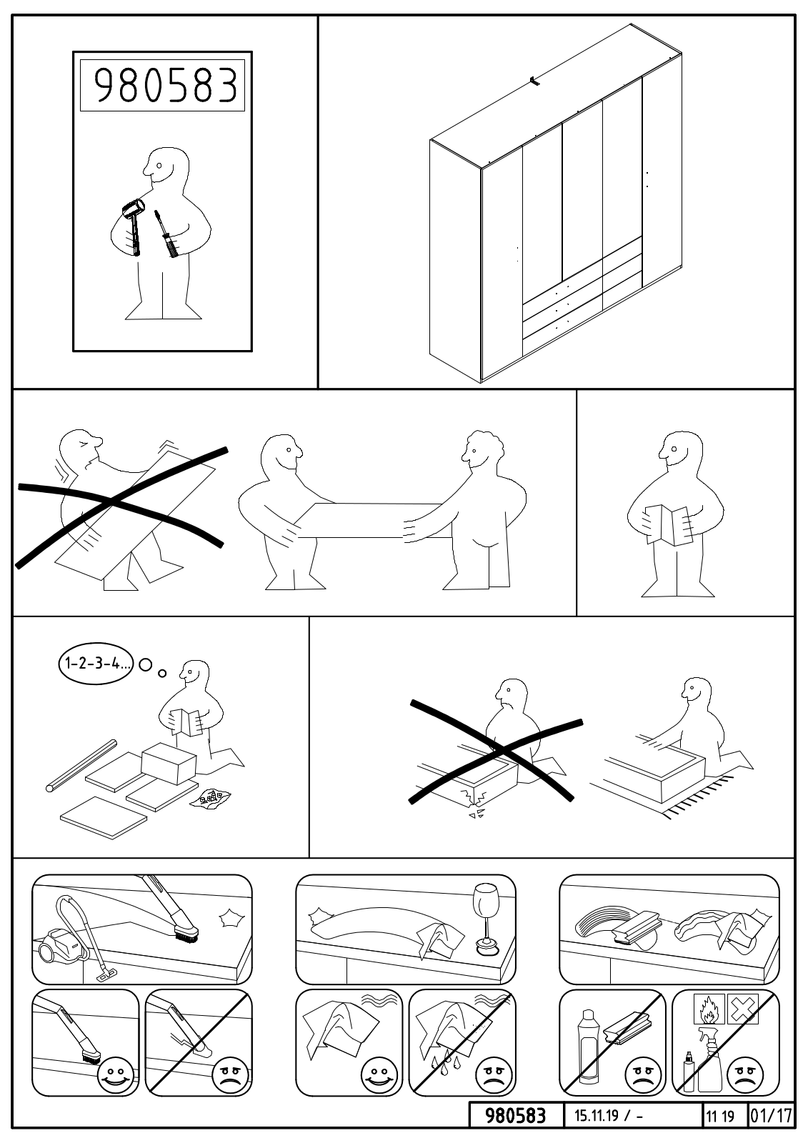 Wimex 980583 Assembly instructions