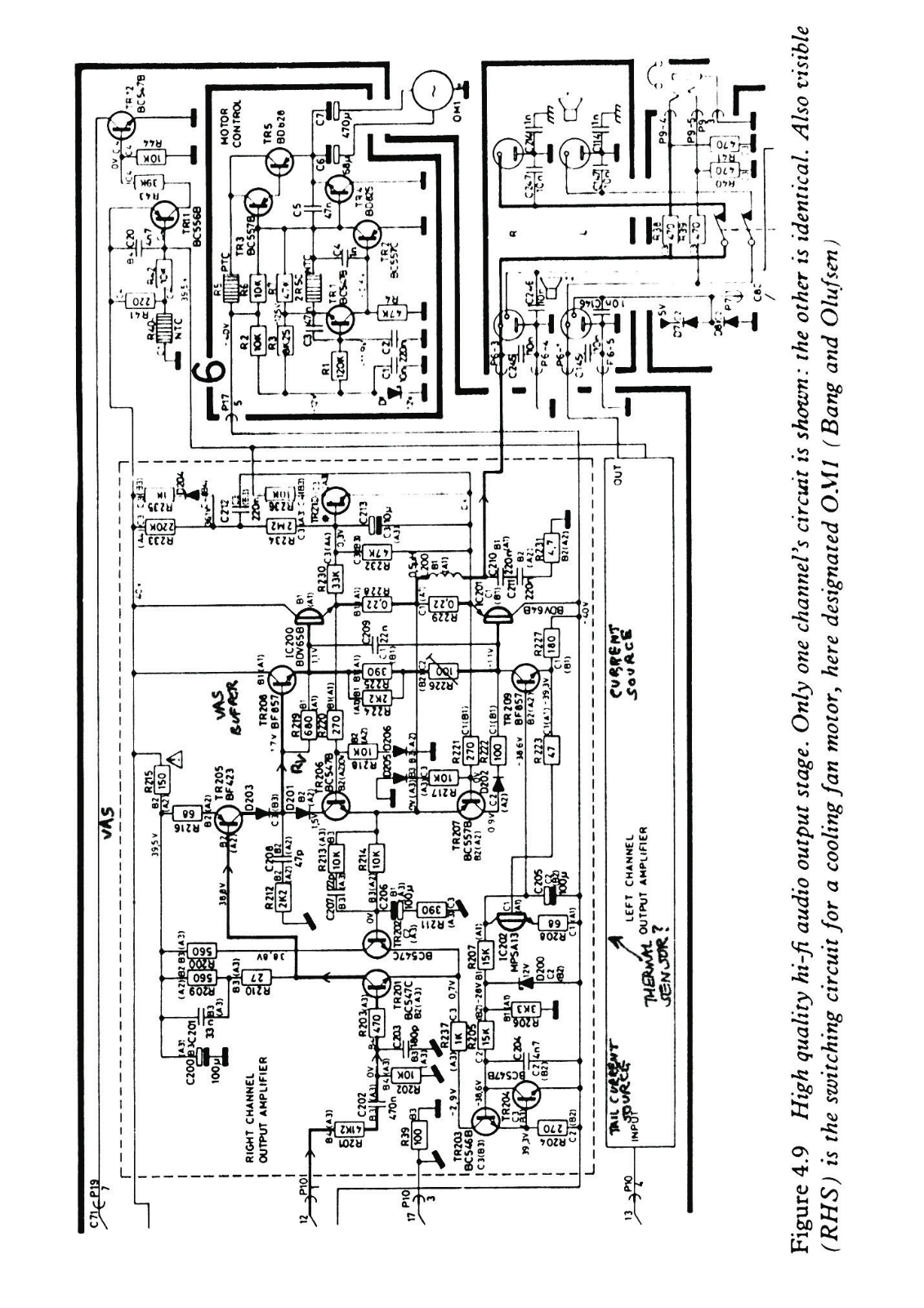 Bang Olufsen unknown schematic