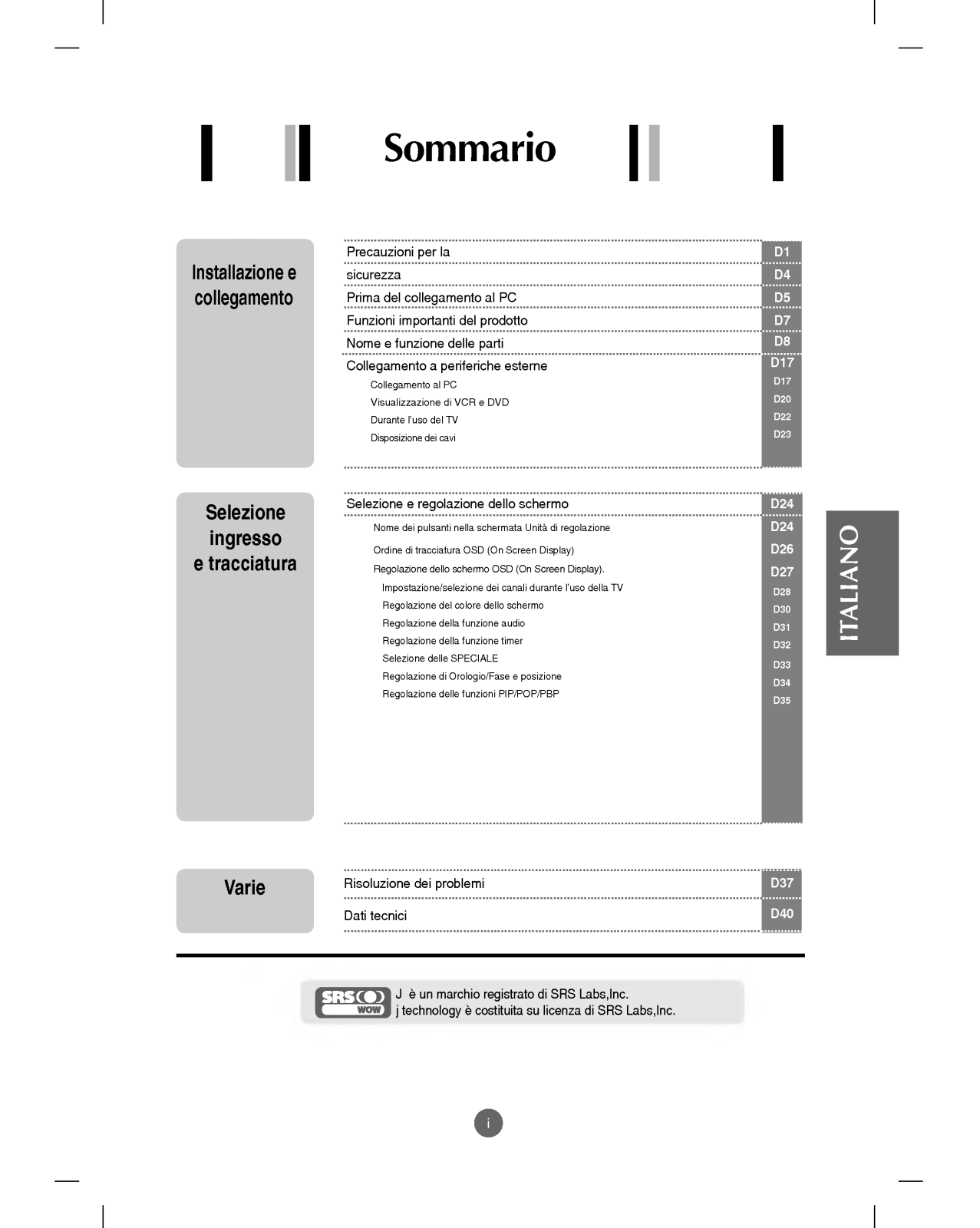 Lg M173WA user Manual