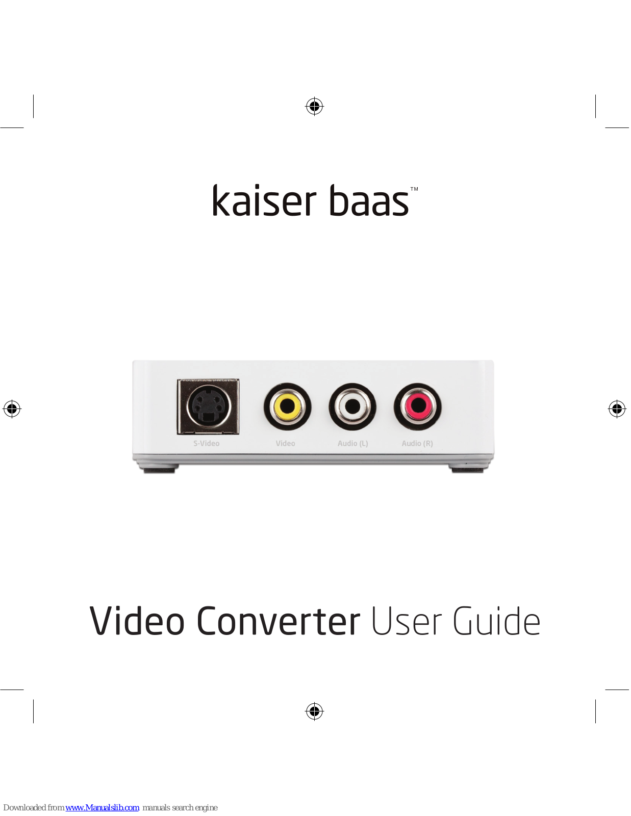 Kaiser Baas KBA03026 User Manual