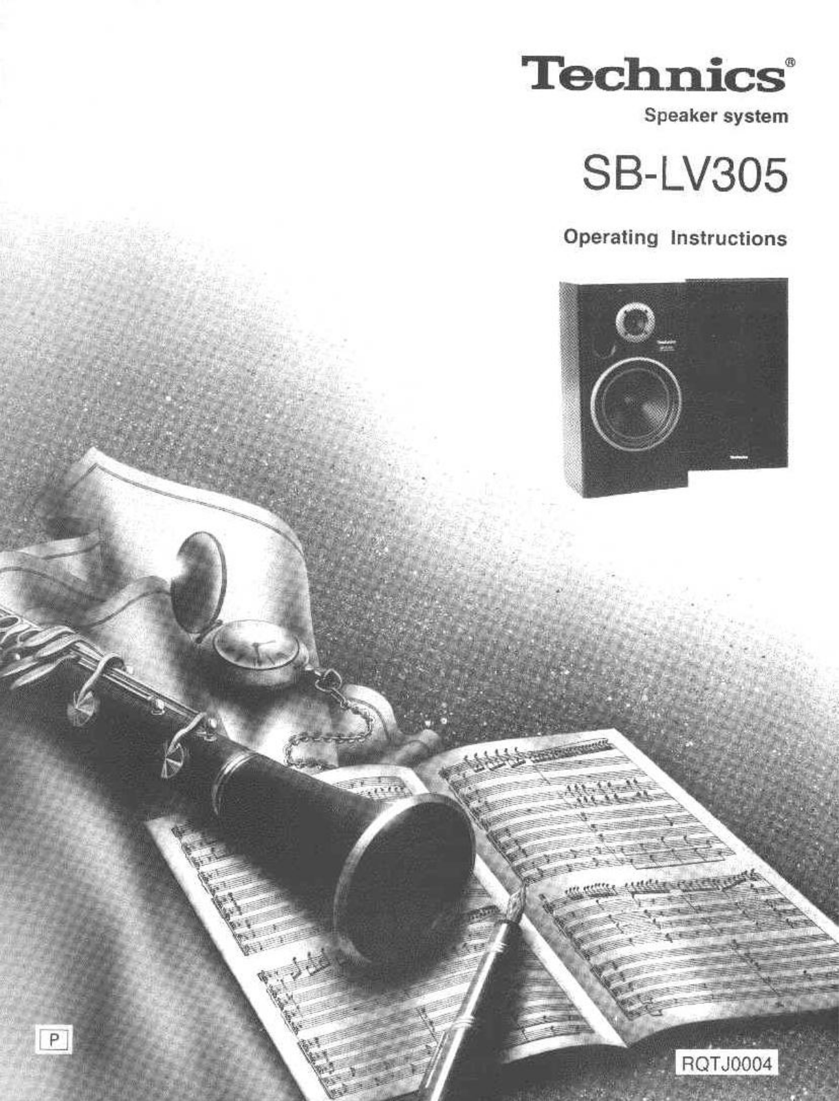 Panasonic SB-LV305 User Manual