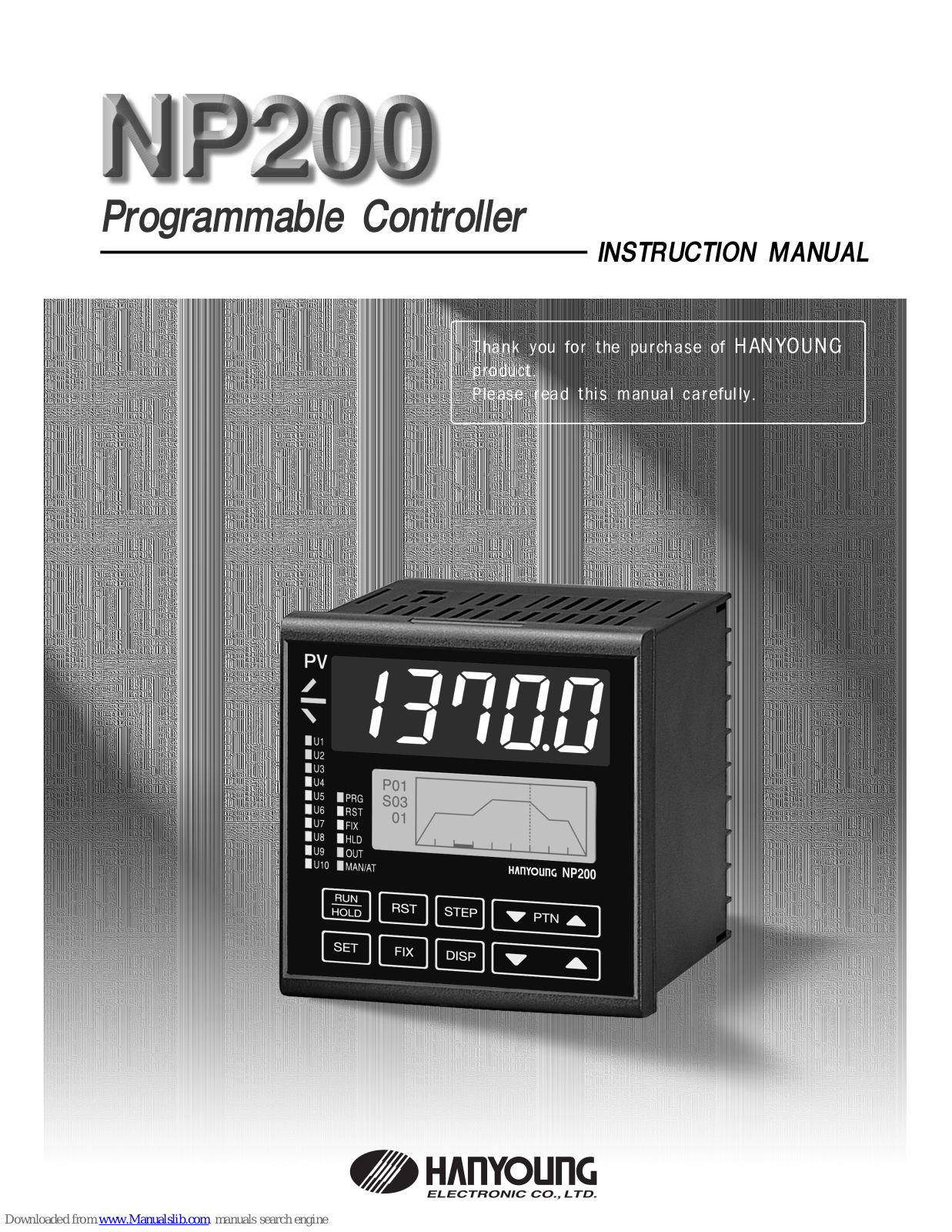 Hanyoung NP200 Instruction Manual