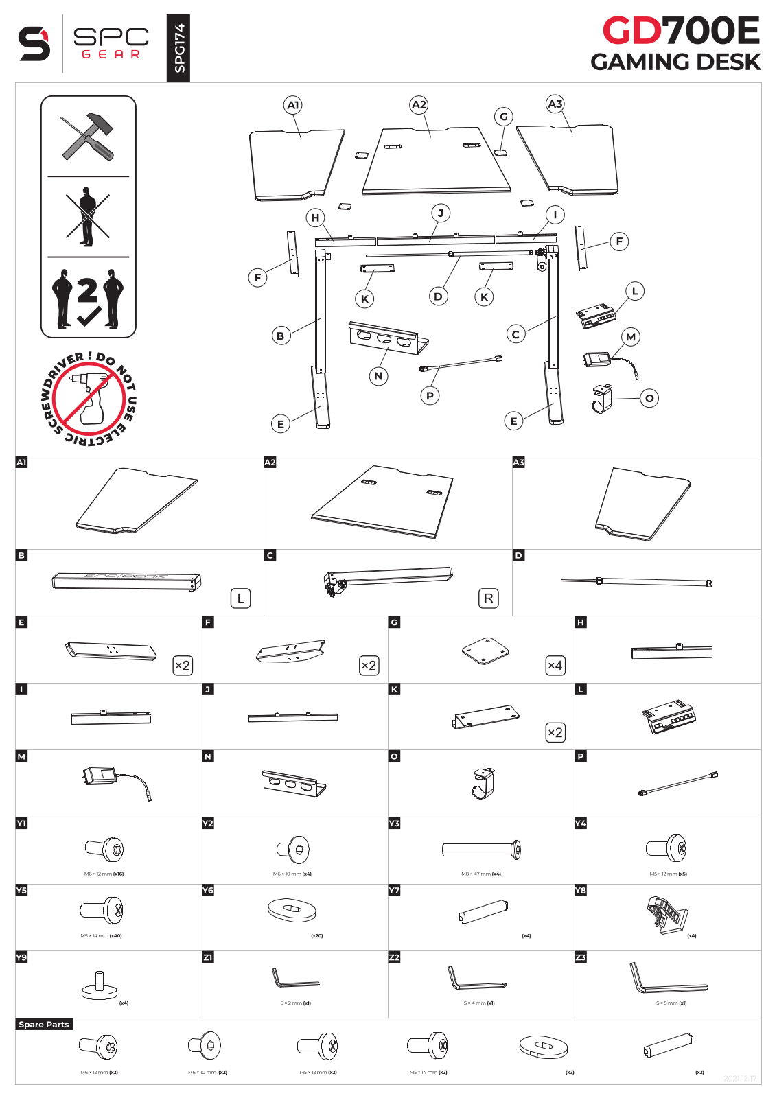 SPC GEAR GD700E User guide - ManualMachine.com