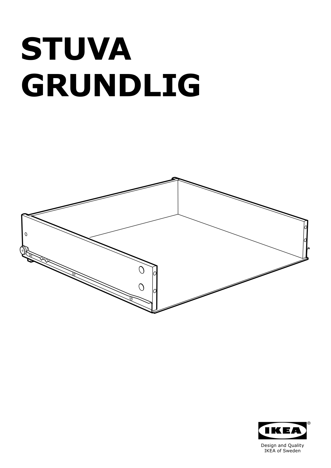 Ikea S49174956, S49928499, S59172037, S59180829, S59928494 Assembly instructions