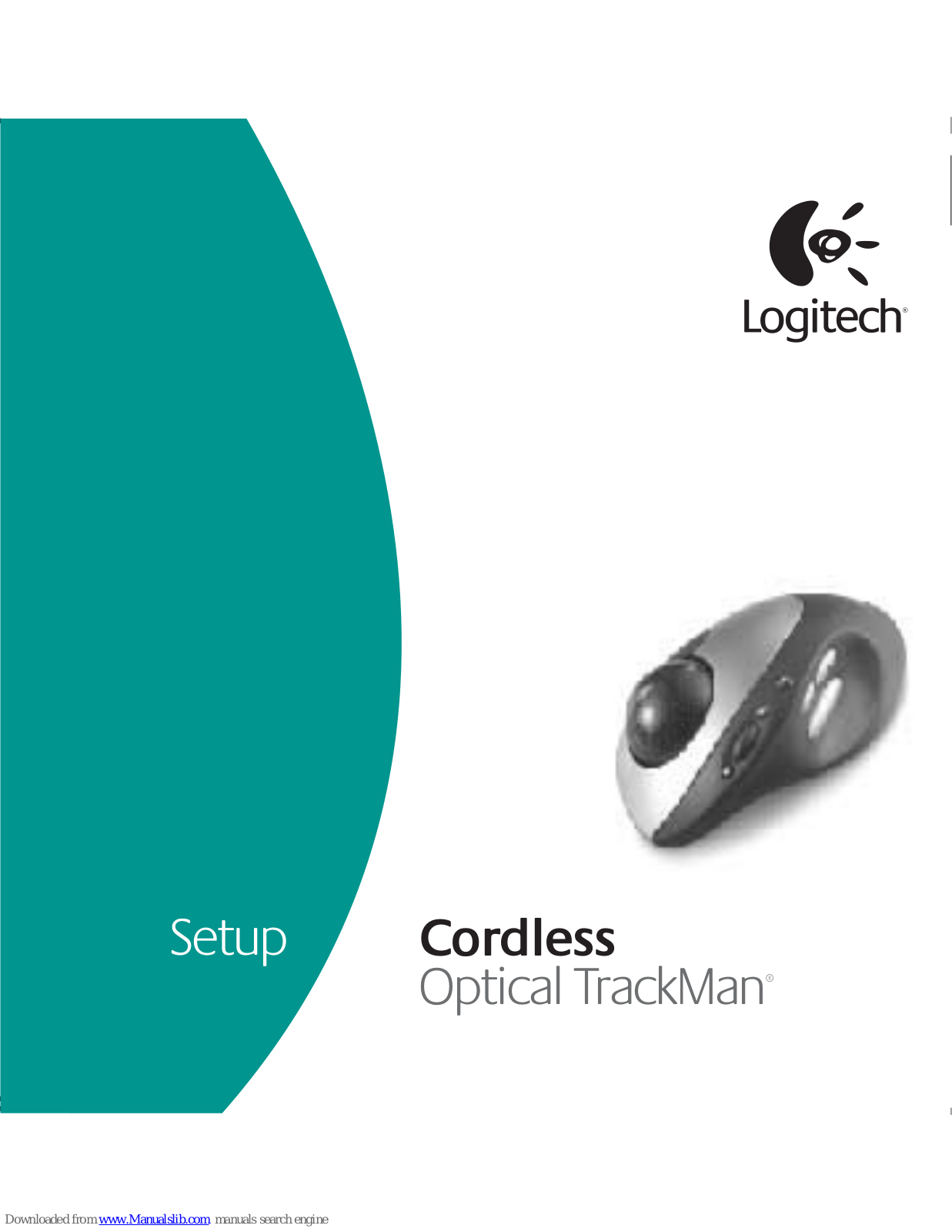 Logitech Optical TrackMan Setup Manual