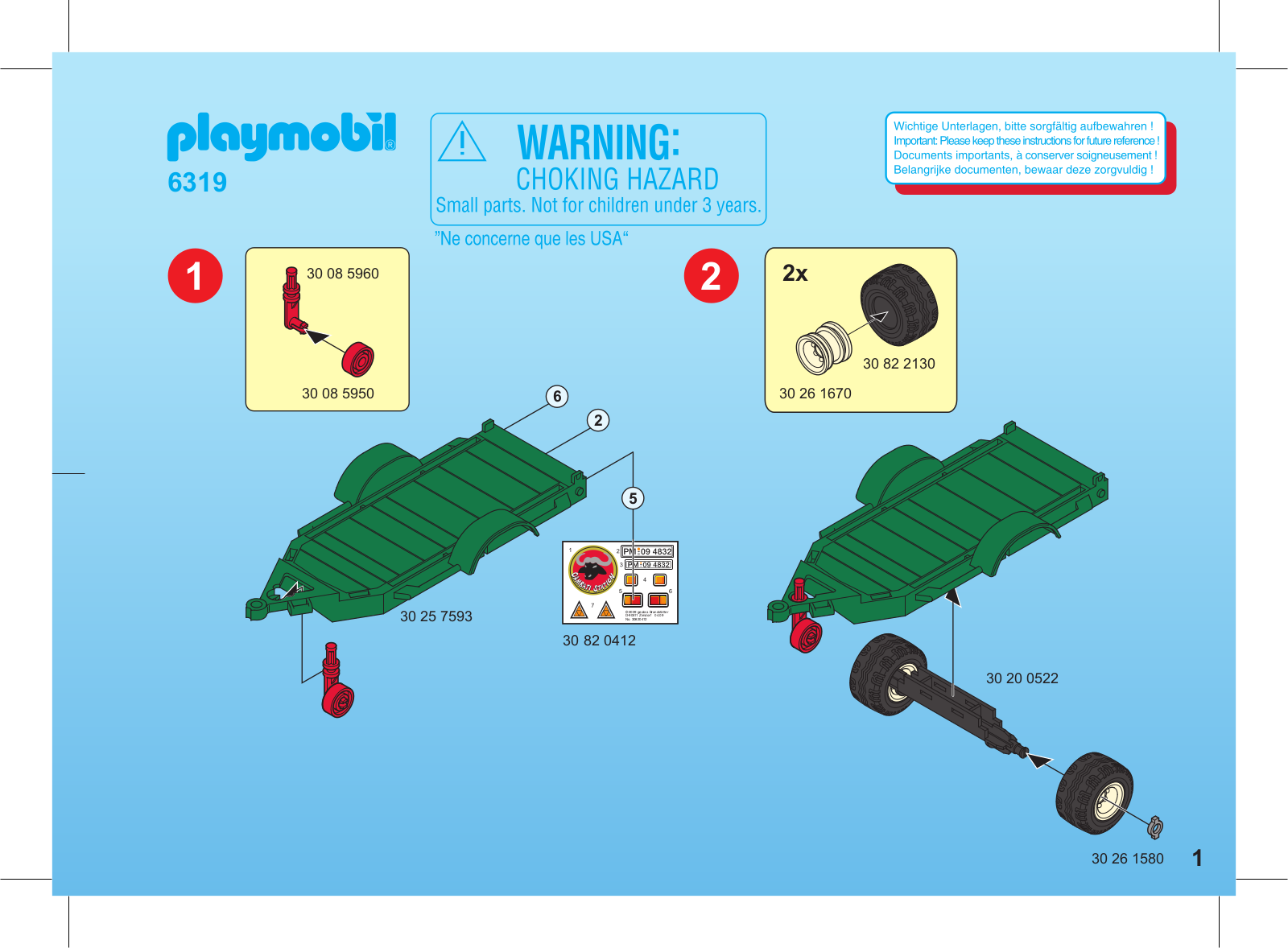 Playmobil 6319 Instructions