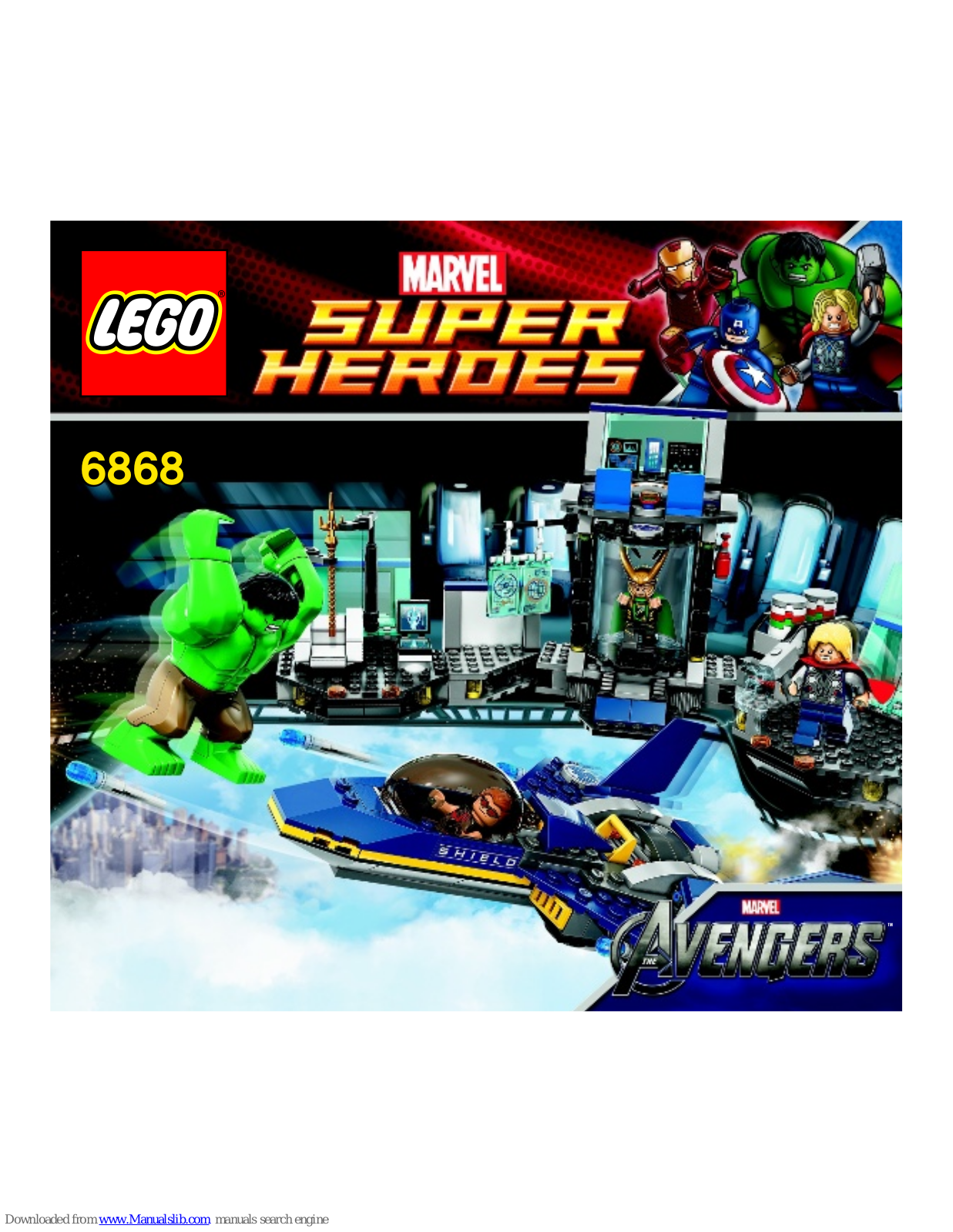 LEGO 6868 Avengers Super Heroes User Manual