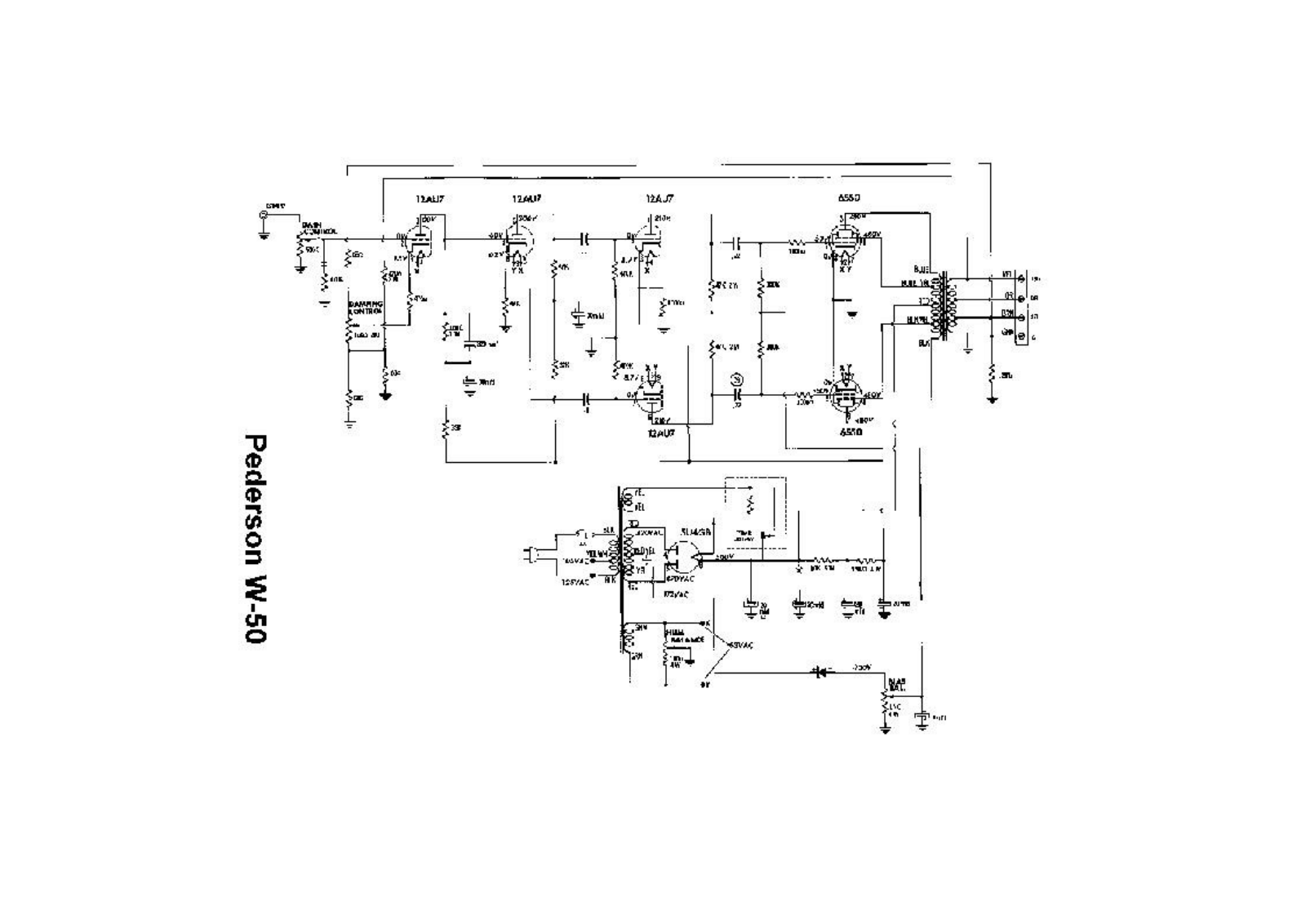 Other P Pederson-W50 Schematic 2 - ManualMachine.com